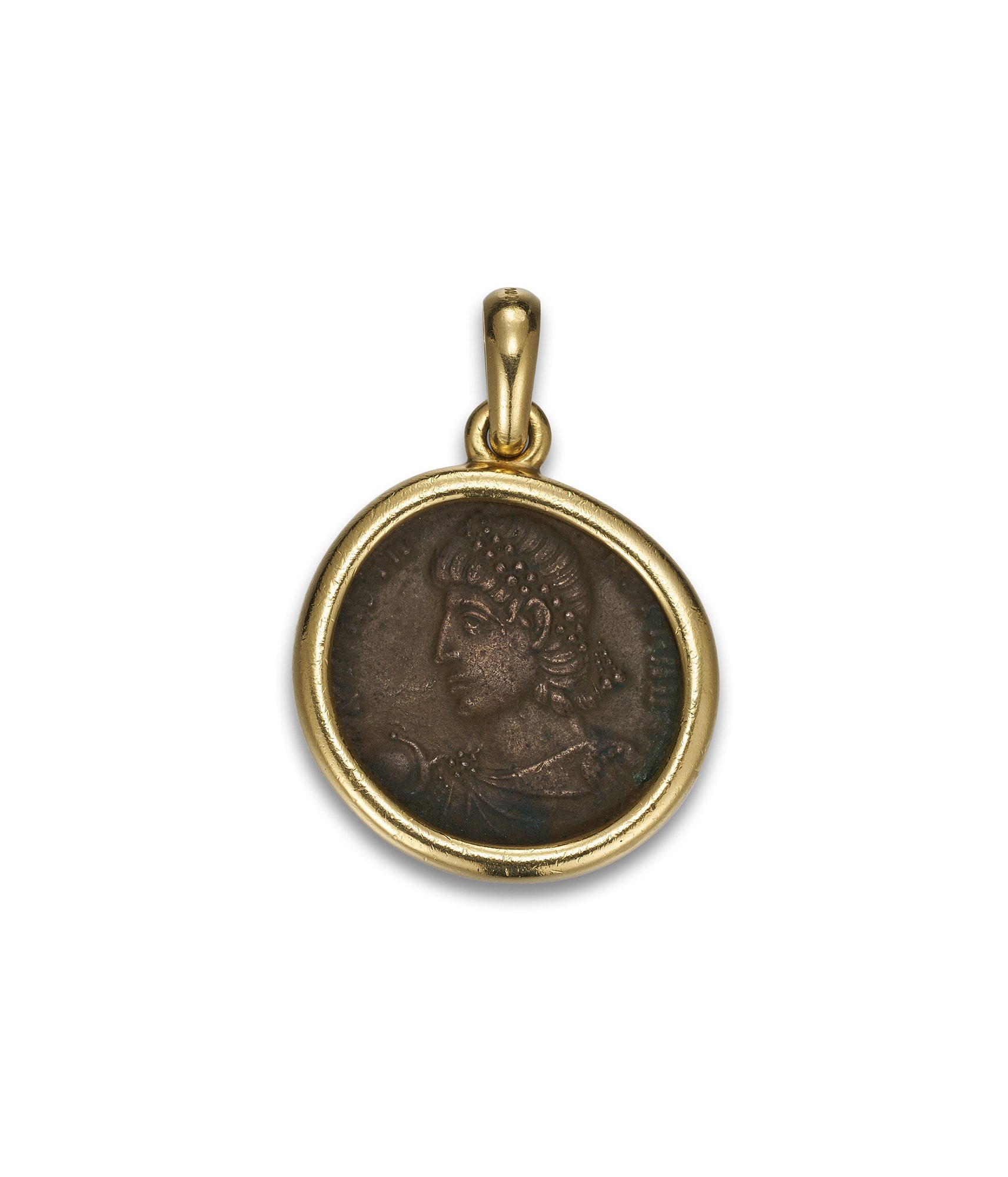 <p><strong>BULGARI</strong>&nbsp;<em>Gold pendant, &#39;Monete&#39;</em></p>
