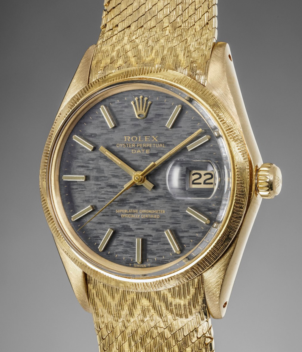 時計 ROLEX GENEVE 1967 Rolex Zephyr 1008 Tropical Gilt Cross Hair Dial Steel