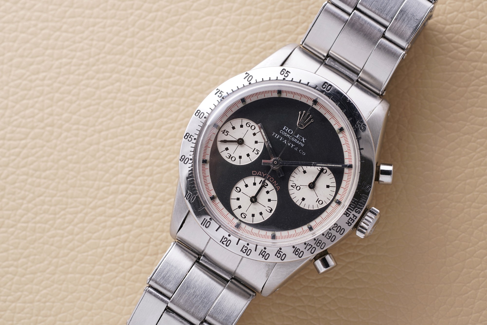 A Tiffany-signed Rolex Daytona reference 6239 with 'Paul Newman' dial