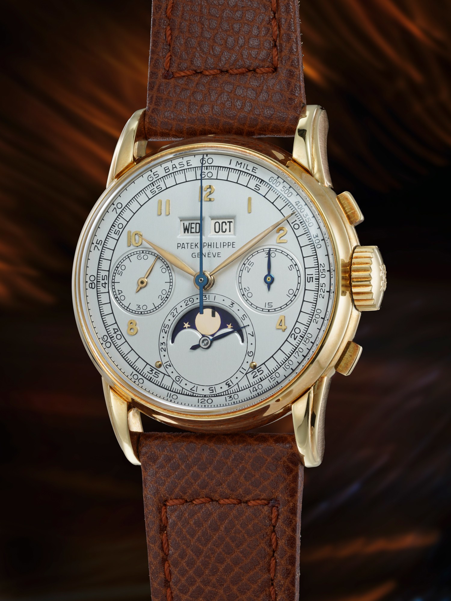 <p><strong>PATEK PHILIPPE</strong>&nbsp;<em>A very important, rare and collectible &quot;First Series&quot; Ref. 2499 in yellow gold</em></p>
