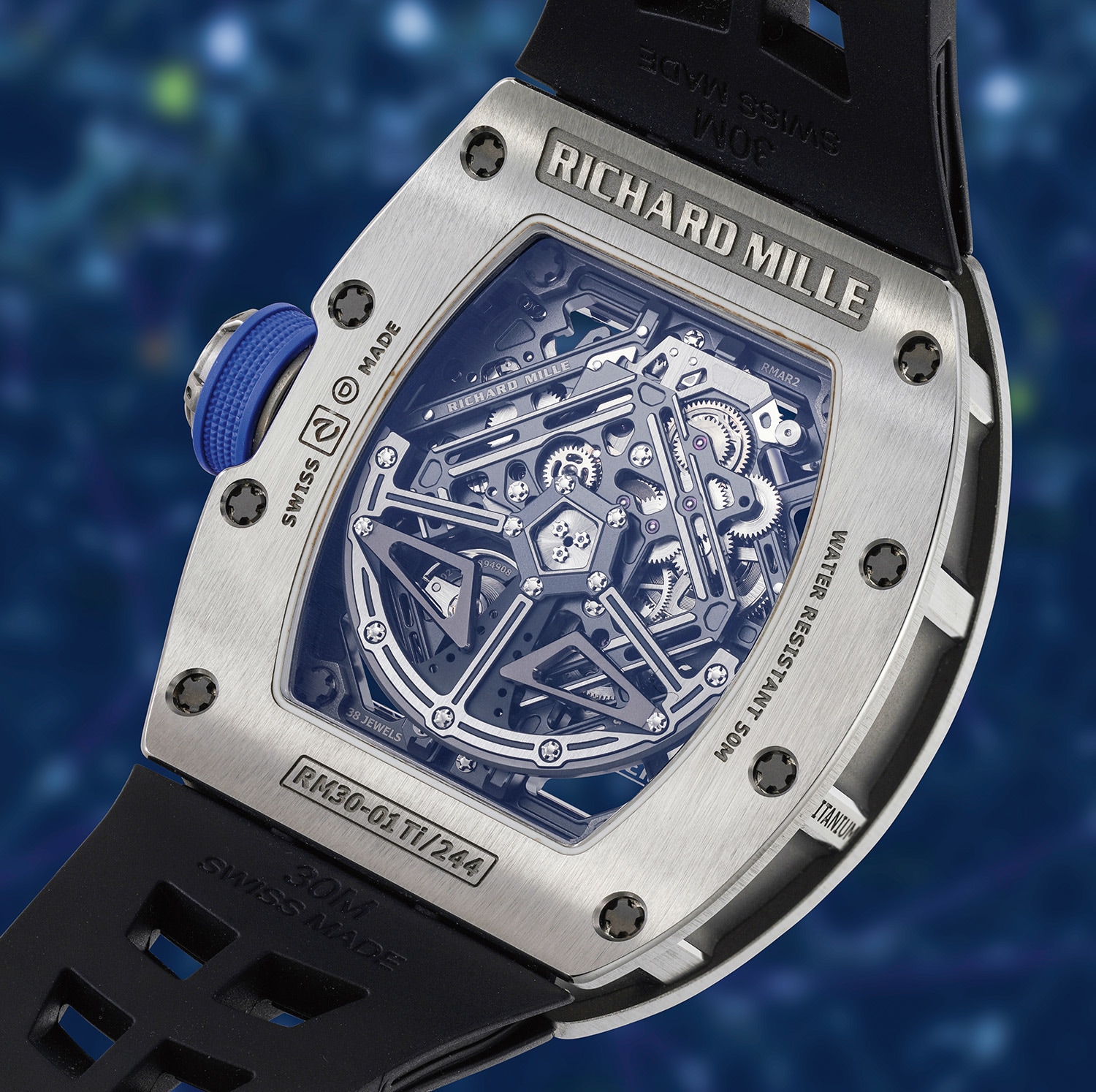 Richard Mille 時計 Richard Mille 07-02 Automatic Sapphire Collection | Hypebeast
