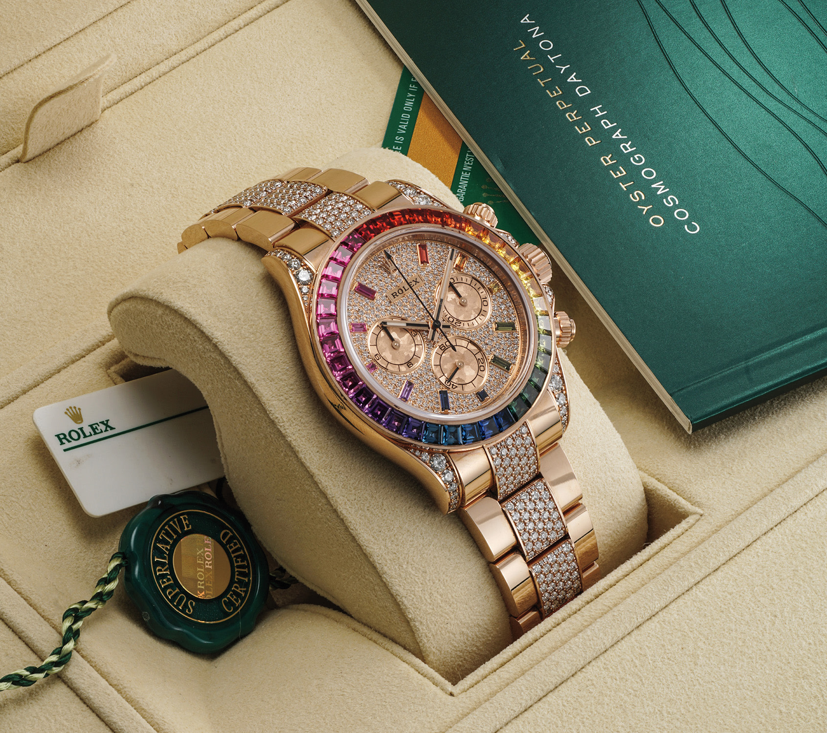 s.CIEL Rainbow Daytona Rolex: Back for 2024! The new 126595 RBOW