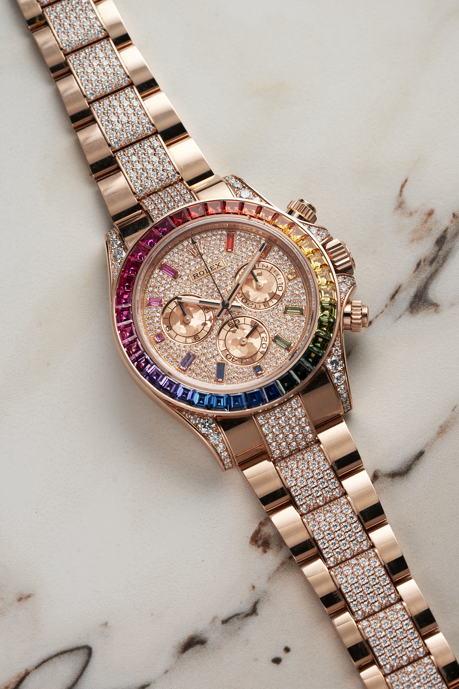 s.CIEL Rolex Cosmograph Daytona watch: 18 kt Everose gold