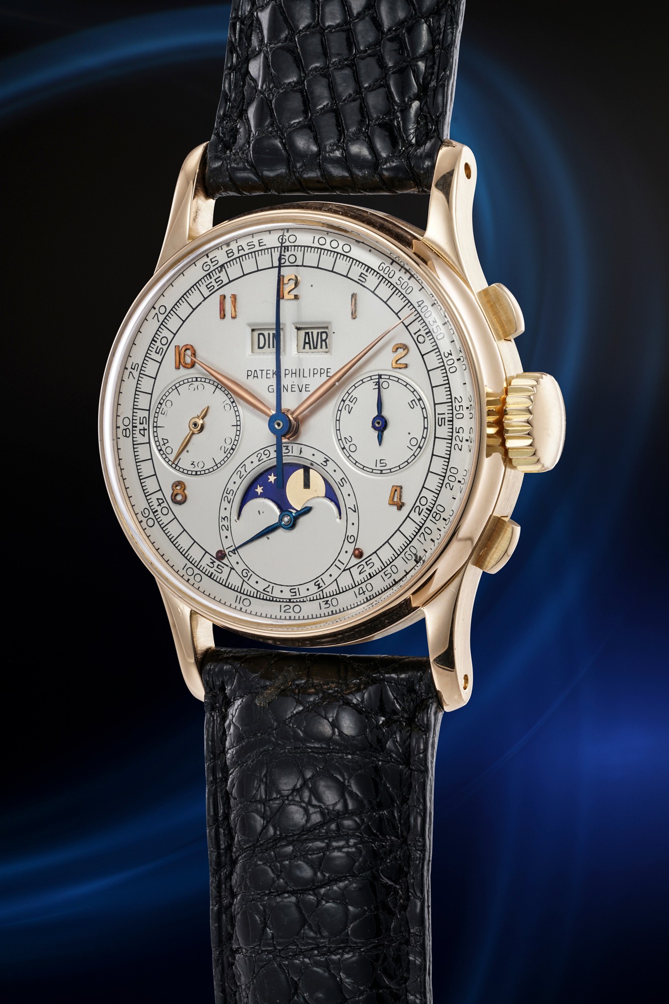 <p><strong>PATEK PHILIPPE</strong>, Ref. 1518 in Pink Gold</p>
