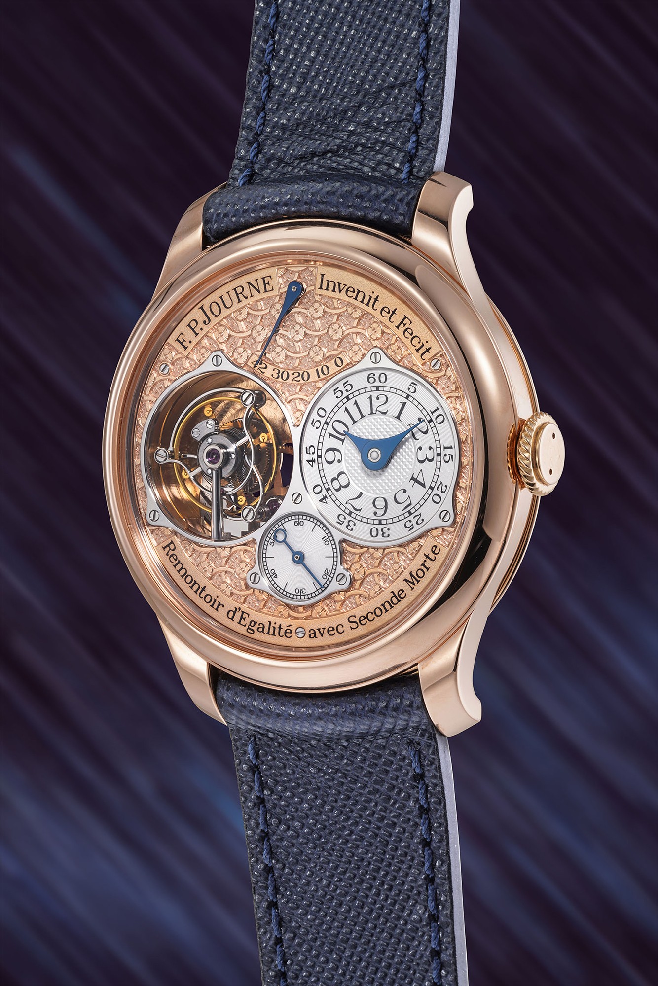 <p><strong>F.P.JOURNE </strong><em>Tourbillon Souverain &quot;R&eacute;gence Circulaire&quot;</em></p>

