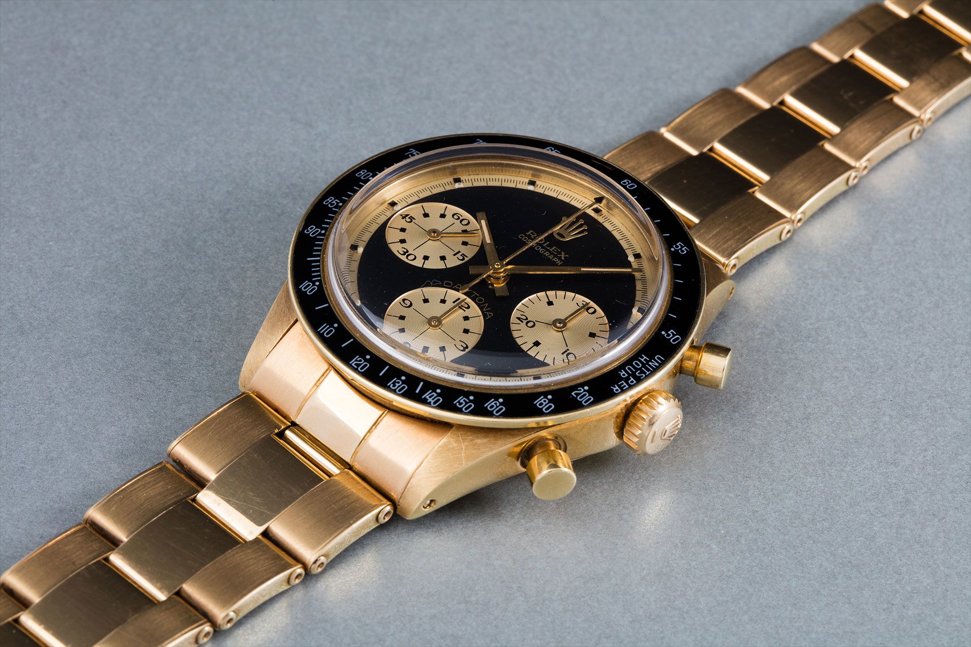 <b>ROLEX</b> 'The Herm&#232;s Paul Newman', Reference 6241, Yellow Gold, 1968