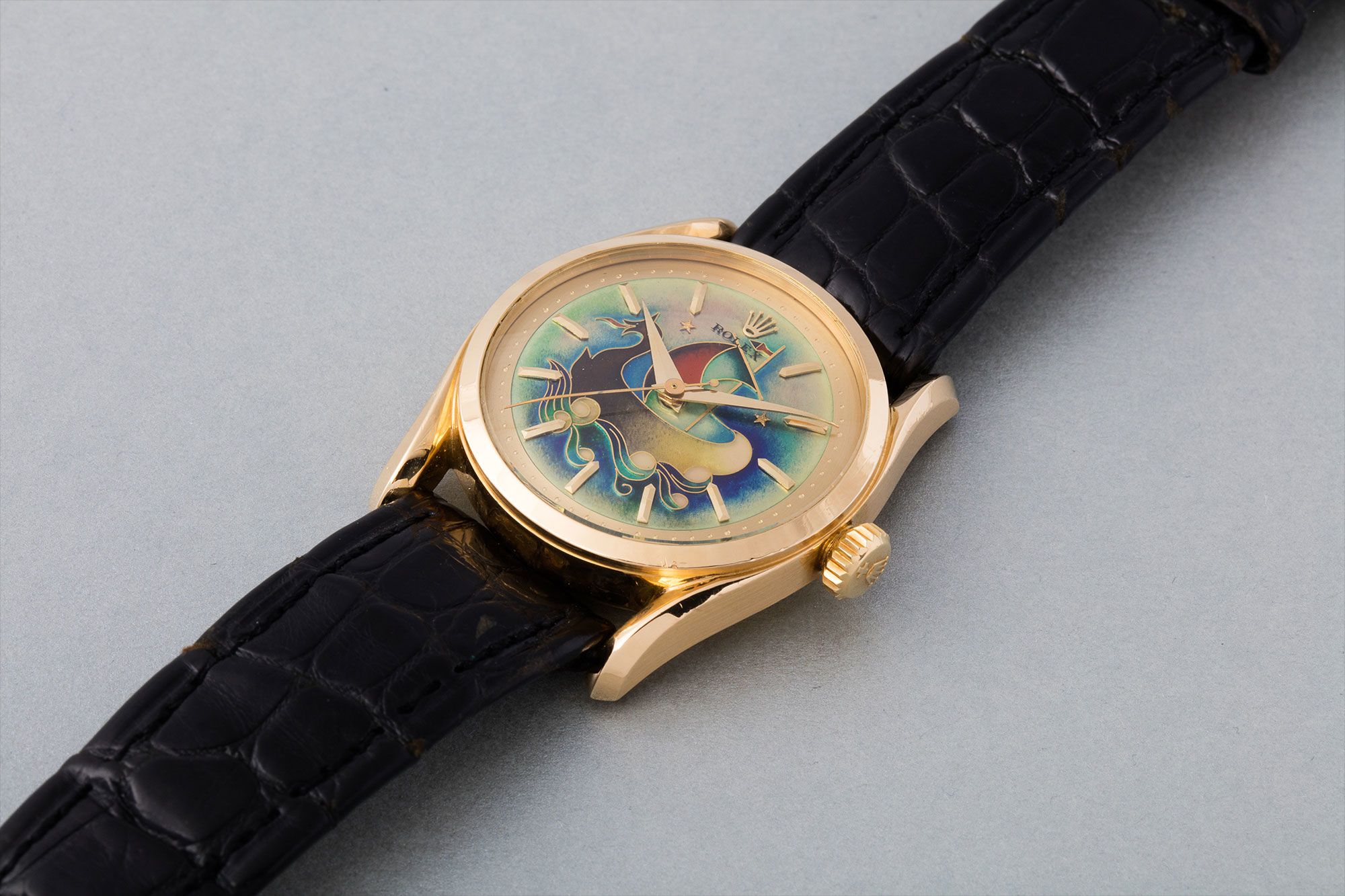 <b>ROLEX</b> 'La Caravelle', Reference 6102, Yellow Gold, 1953