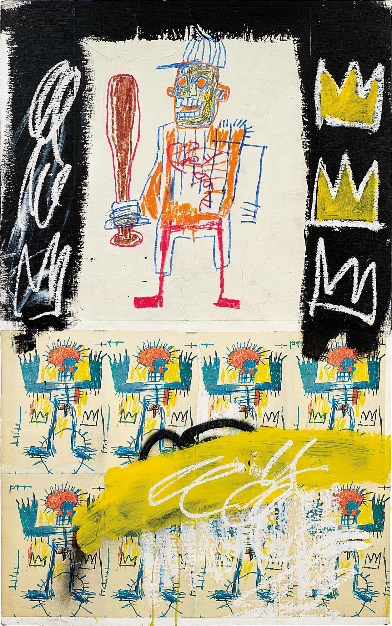 <b>JEAN-MICHEL BASQUIAT<i> </i></b><i>Untitled</i>, 1981