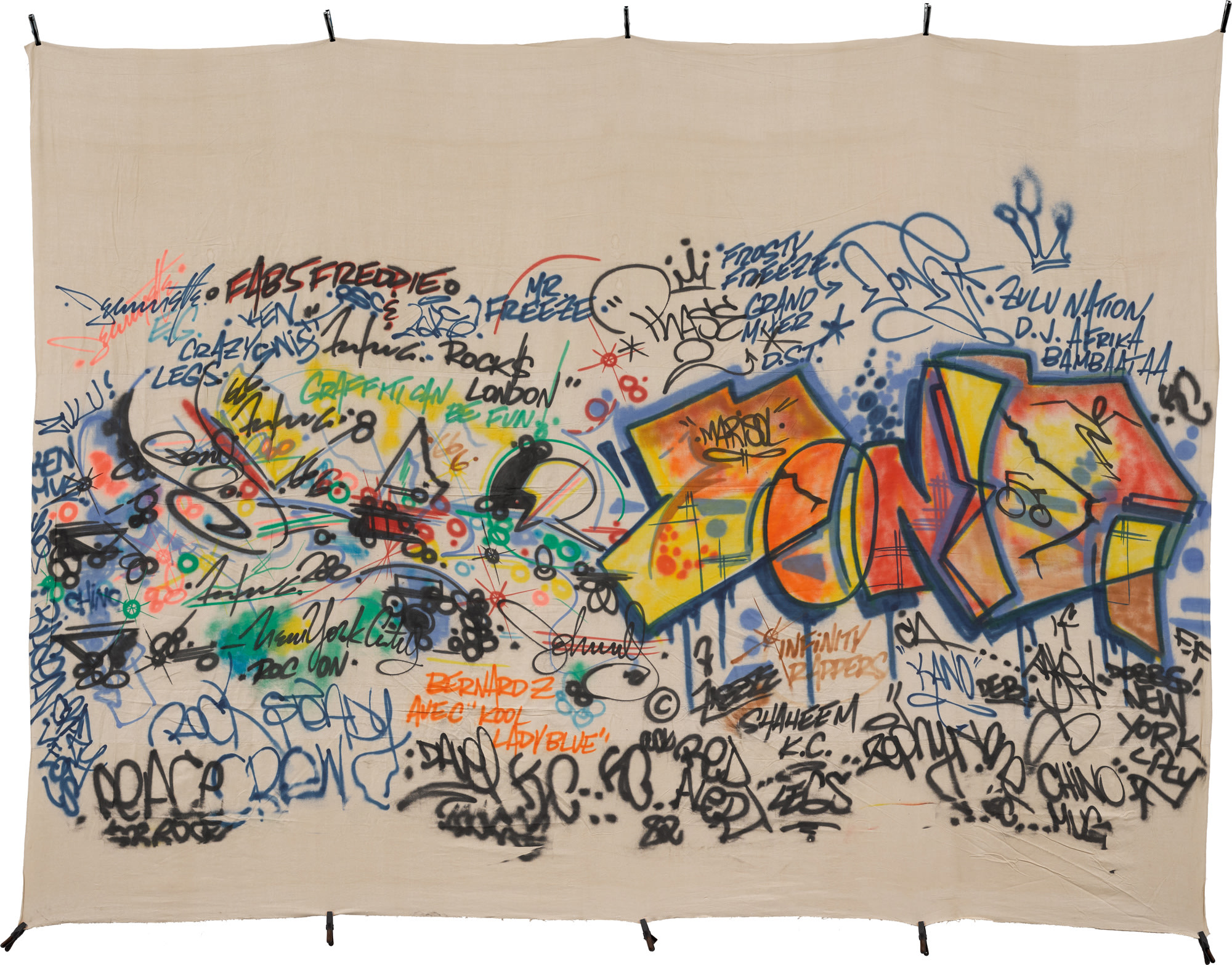 <p><strong>FUTURA 2000</strong><em>&nbsp;Untitled,</em> 1982</p>
