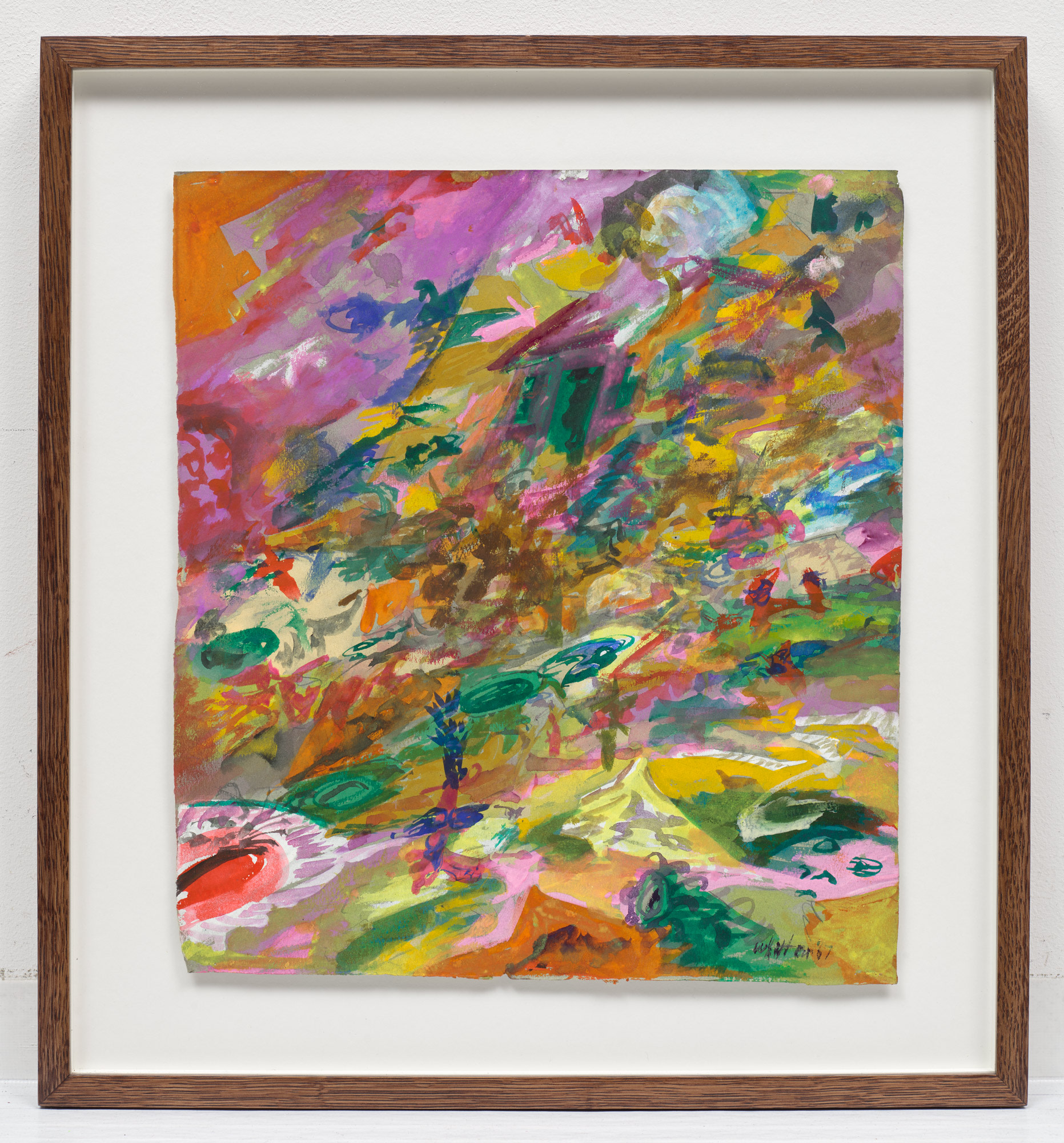 <p><strong>JACK WHITTEN&nbsp;</strong><em>A Gift to Ornette,</em> 1967</p>
