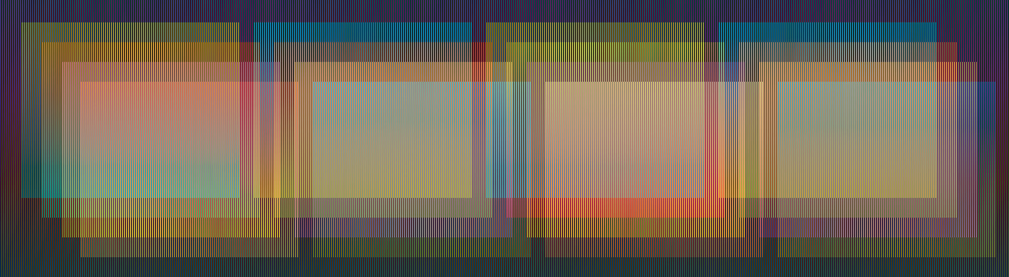 <b>CARLOS CRUZ-DIEZ</b> <i>Physichromie 1725</i>, 2011 &#169; Cruz-Diez, Adagp 2018