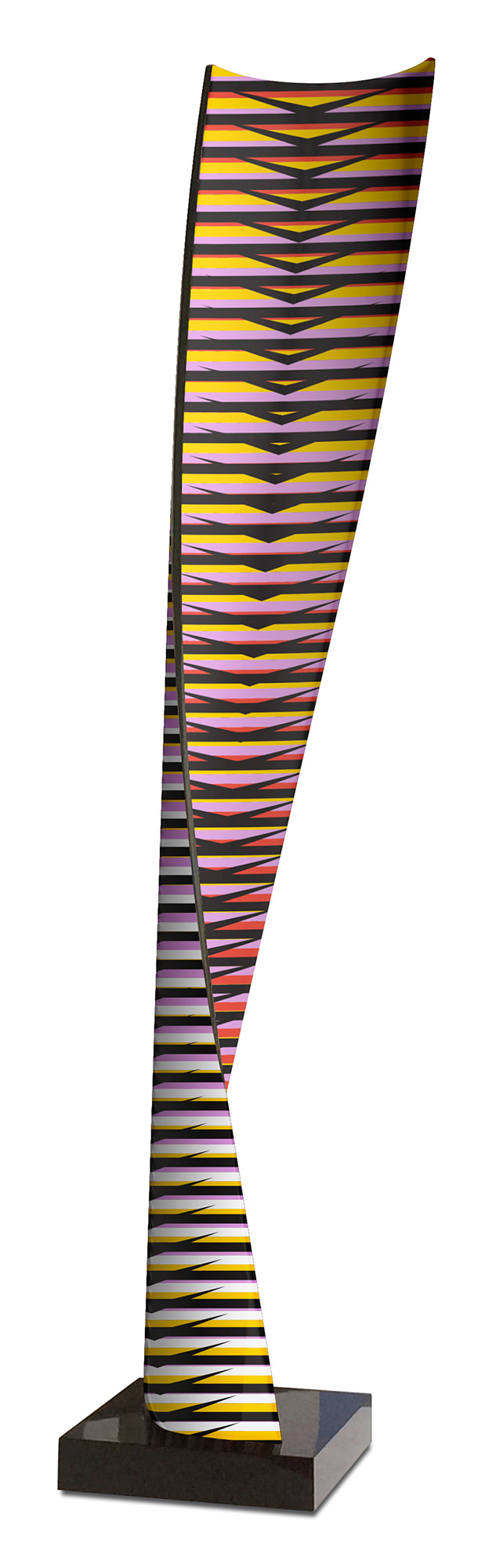 <b>CARLOS CRUZ-DIEZ</b> <i>Cromovela Mariana</i>, 2015 &#169; Cruz-Diez, Adagp 2018