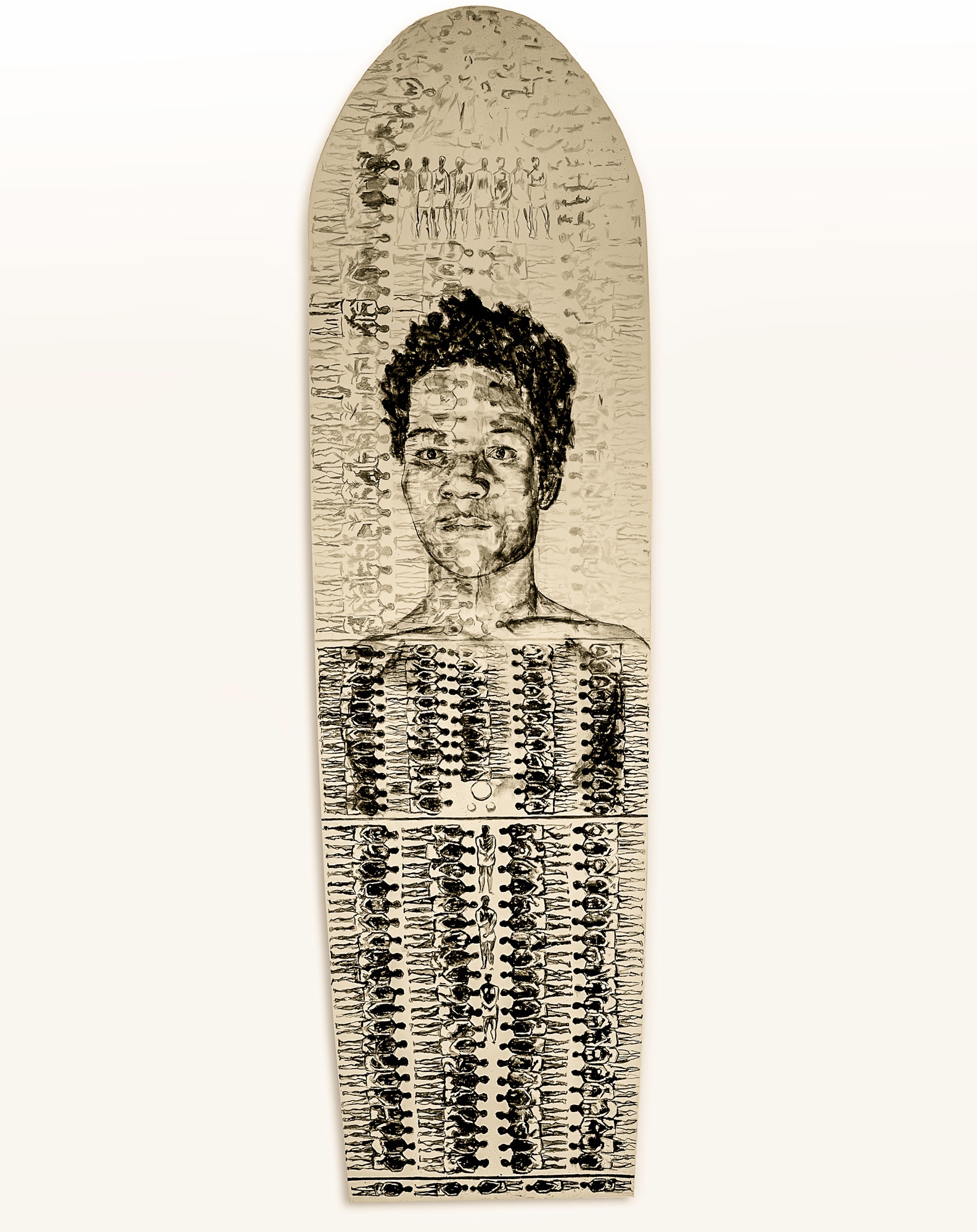 <p><strong>LEE JAFFE</strong> <em>Amistad: Portrait of Cinque</em>, 1983</p>
