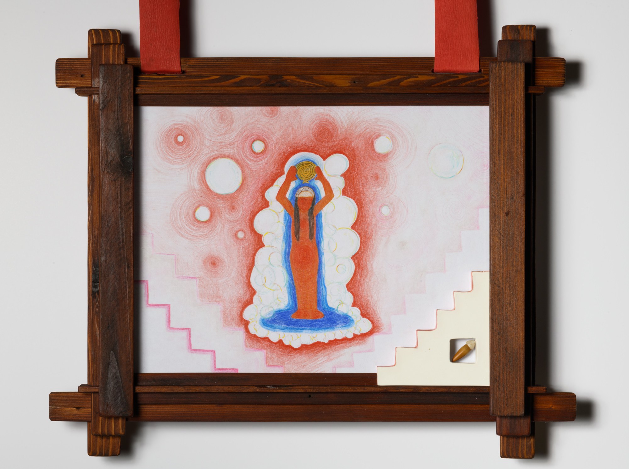 <p><strong>MILLER ROBINSON</strong> <em>Basketcap that weeps (study for washing oneself),</em> 2022</p>
