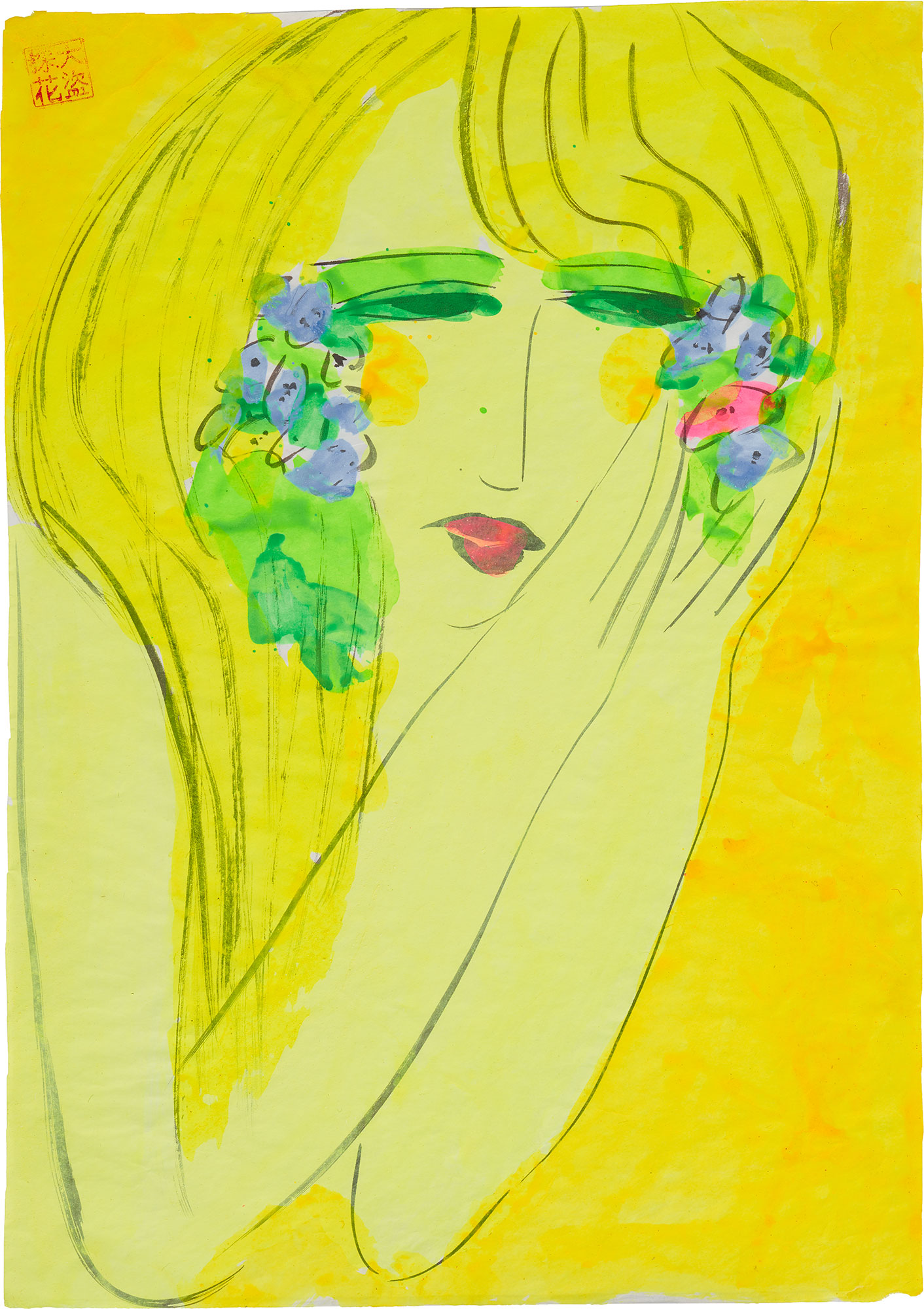 <b>WALASSE TING </b><i>Untitled</i>, undated