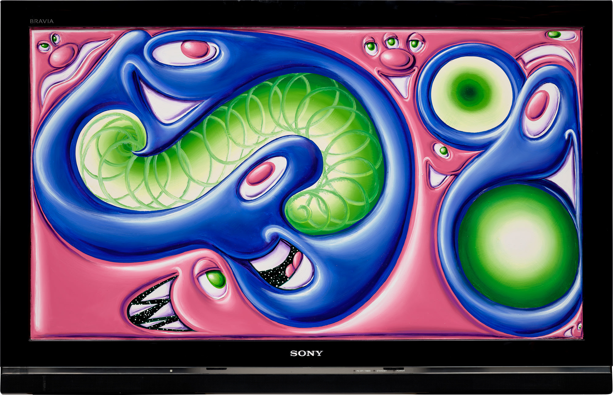 <p><strong>KENNY SCHARF</strong> <em>Sony Bravia</em>, 2020</p>
