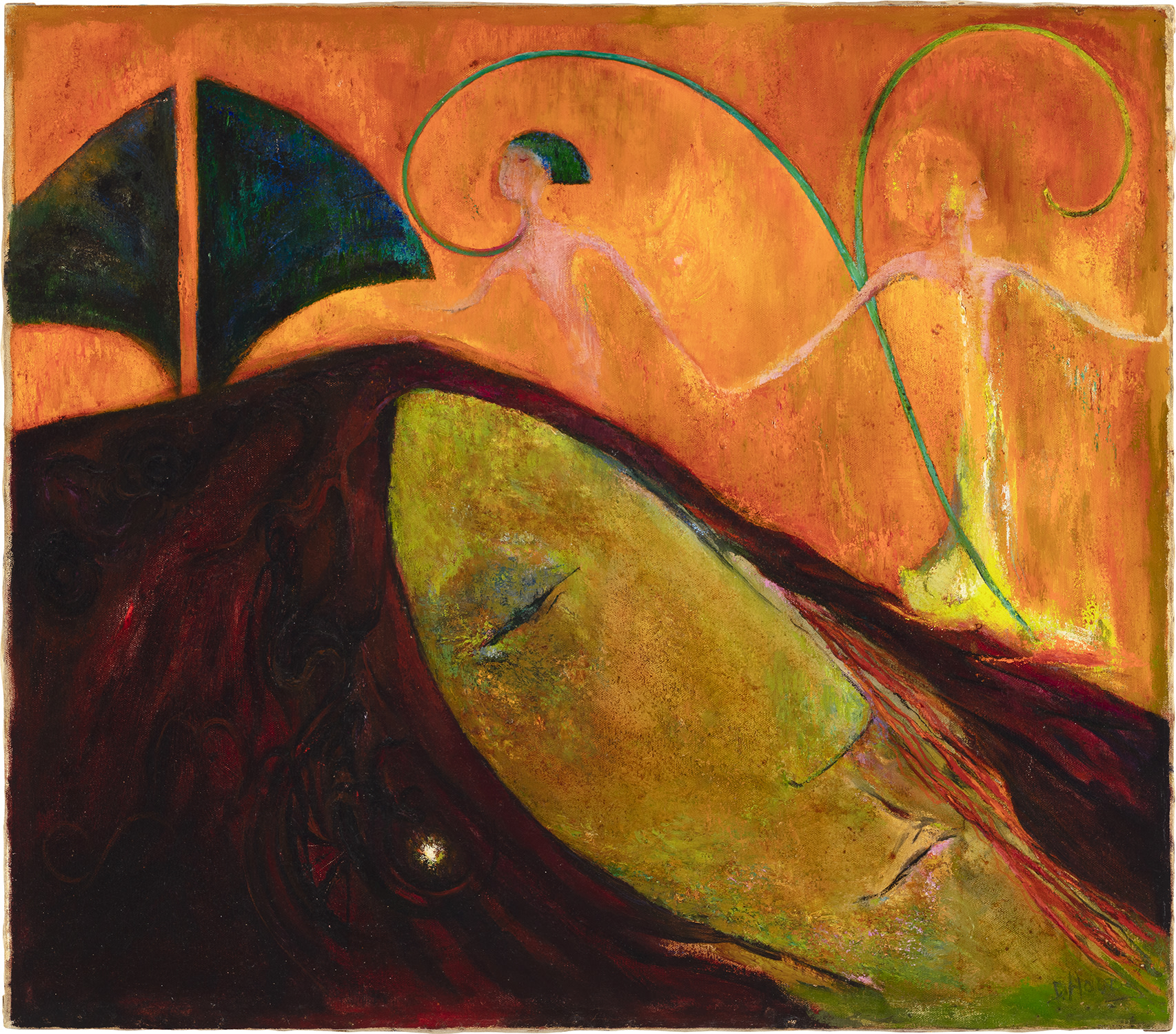 Dorothy Hood, Rending and Being Mountain