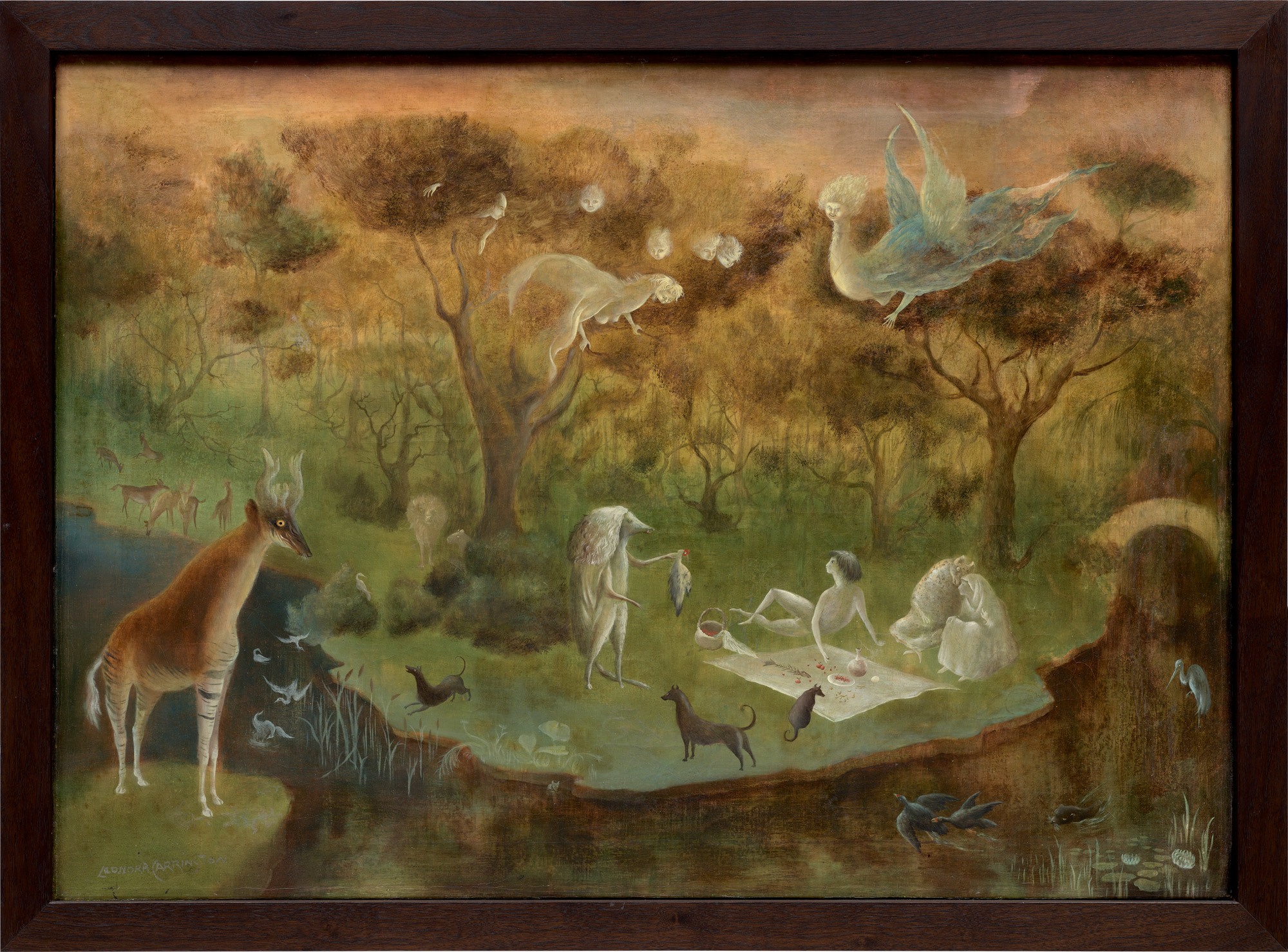 <p><strong>LEONORA CARRINGTON</strong> <em>Pastoral</em>, Painted in 1950</p>