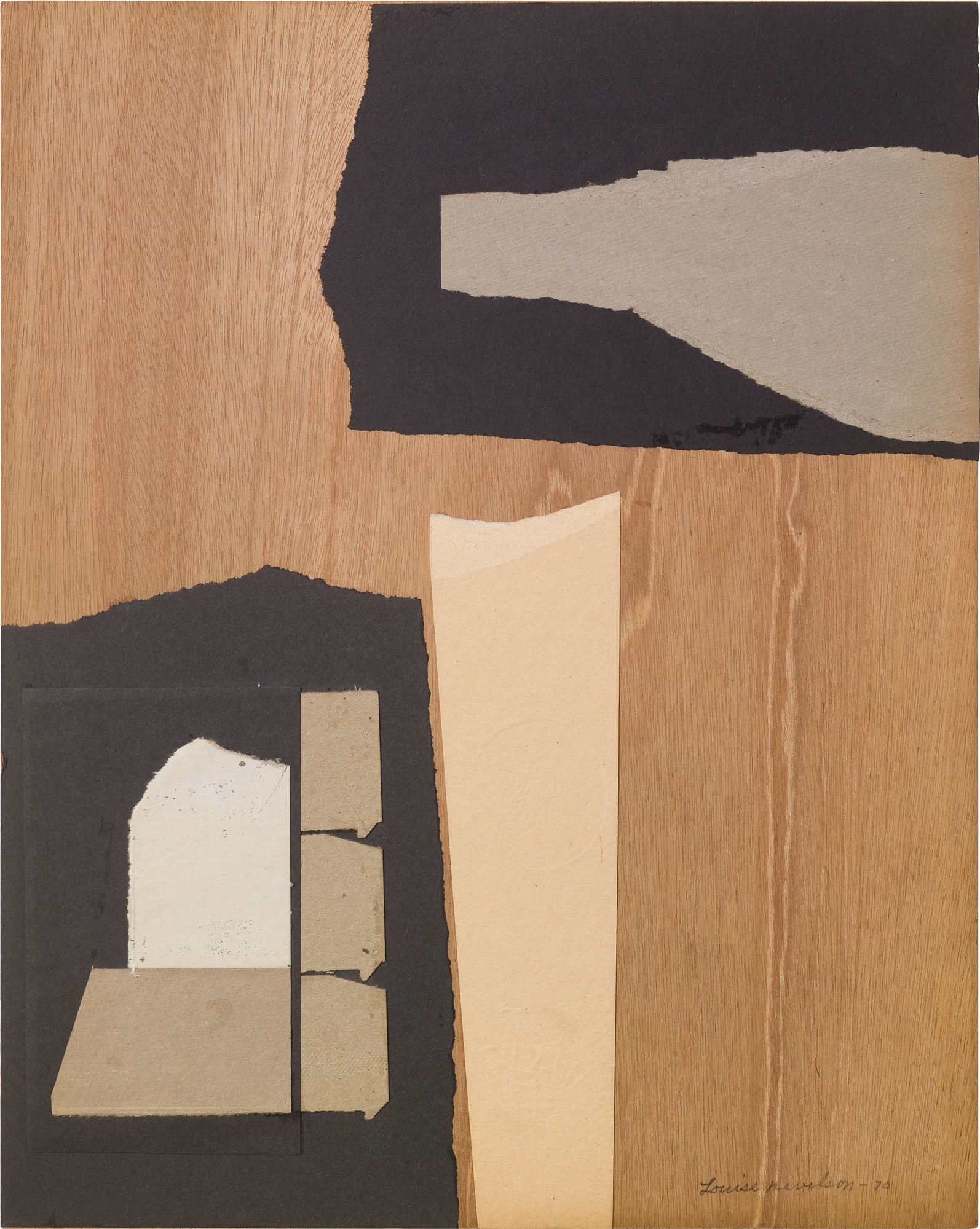 <p><strong>LOUISE NEVELSON</strong> <em>Senza titolo / Untitled</em>, 1970</p>
