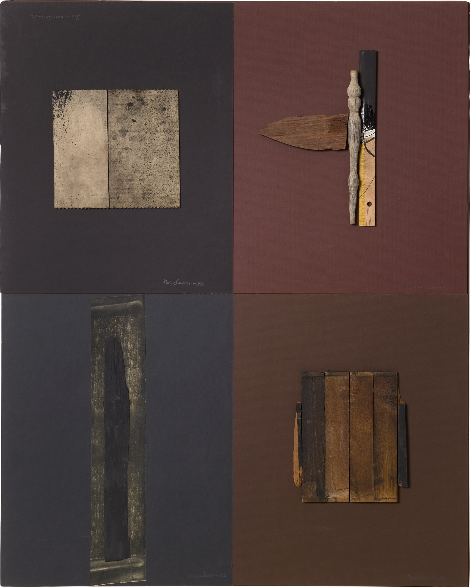 <p><strong>LOUISE NEVELSON</strong> <em>Senza titolo / Untitled</em>, 1982</p>
