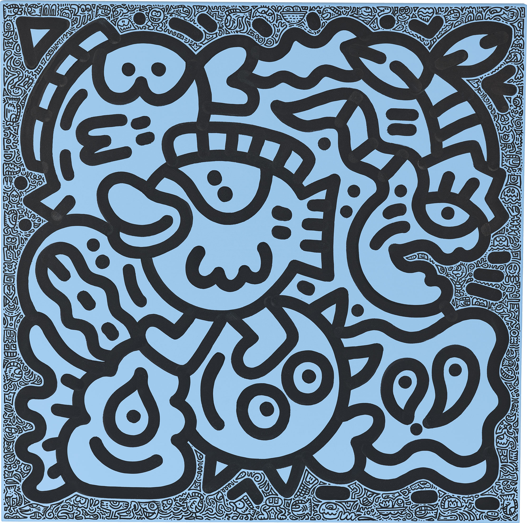 <p><strong>MR. DOODLE</strong> <em>Water Friends</em>, 2019</p>
