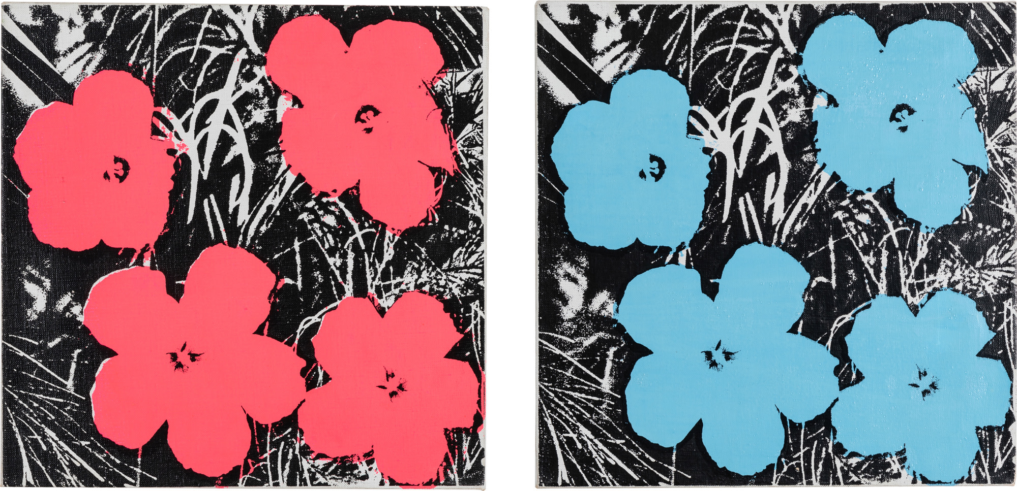 <p><strong>ANDY WARHOL</strong>&nbsp;<em>Two works: i-ii) Flowers</em>, 1964</p>
