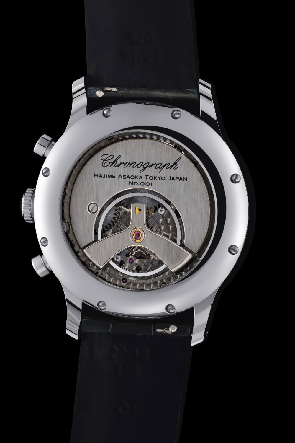 <p><strong>HAJIME ASAOKA </strong>Chronograph &copy; Guy Lucas de Peslouan</p>
