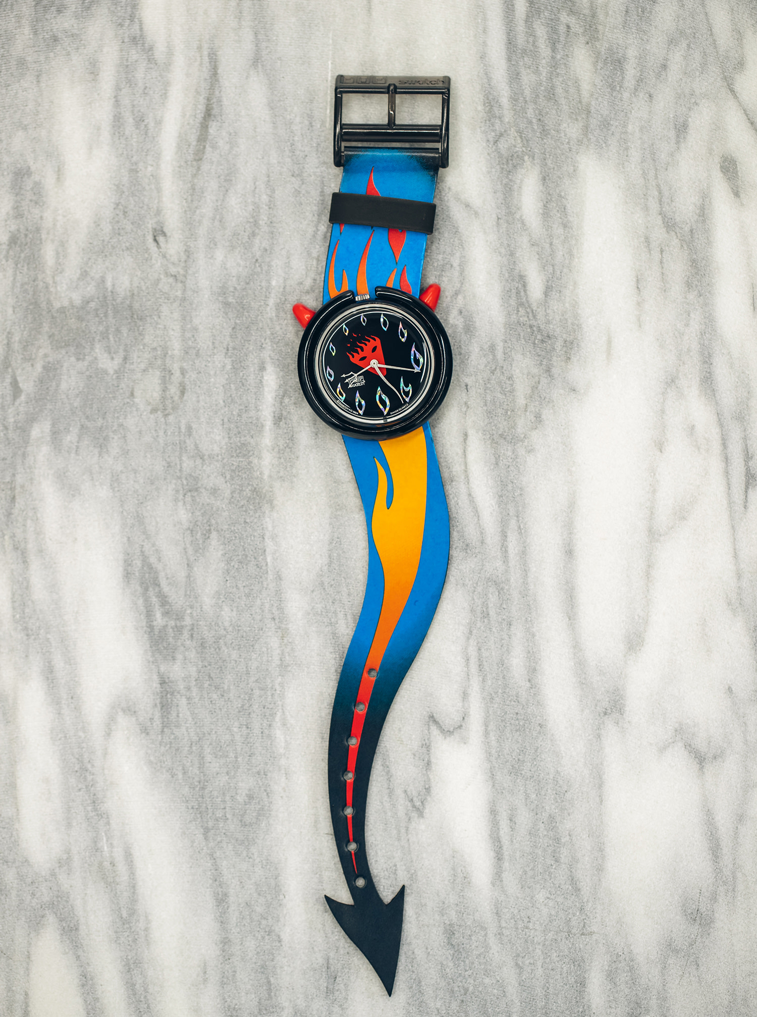 <p><strong>SWATCH</strong> <em>Hot Stuff PMB103</em>, 1995</p>
