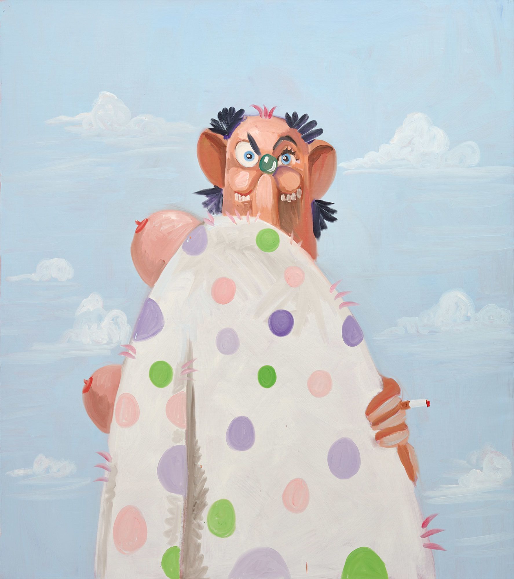 <b>GEORGE CONDO<i> </i></b><i>The Homeless Hobo</i>, 2009