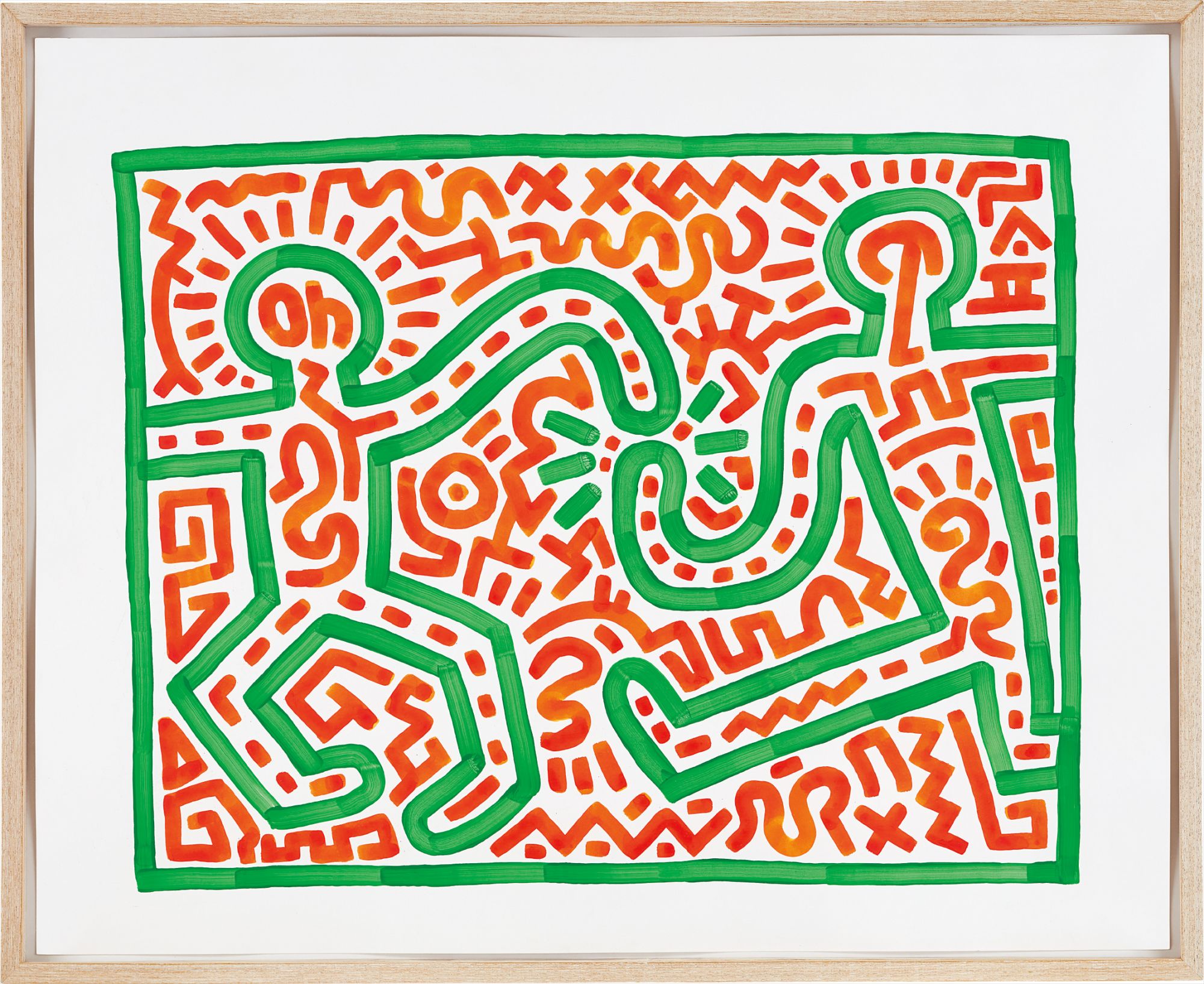 Santamaria 様用　日本未入荷keith haring Keith Haring 83 Art Print by Keith Haring | King & McGaw