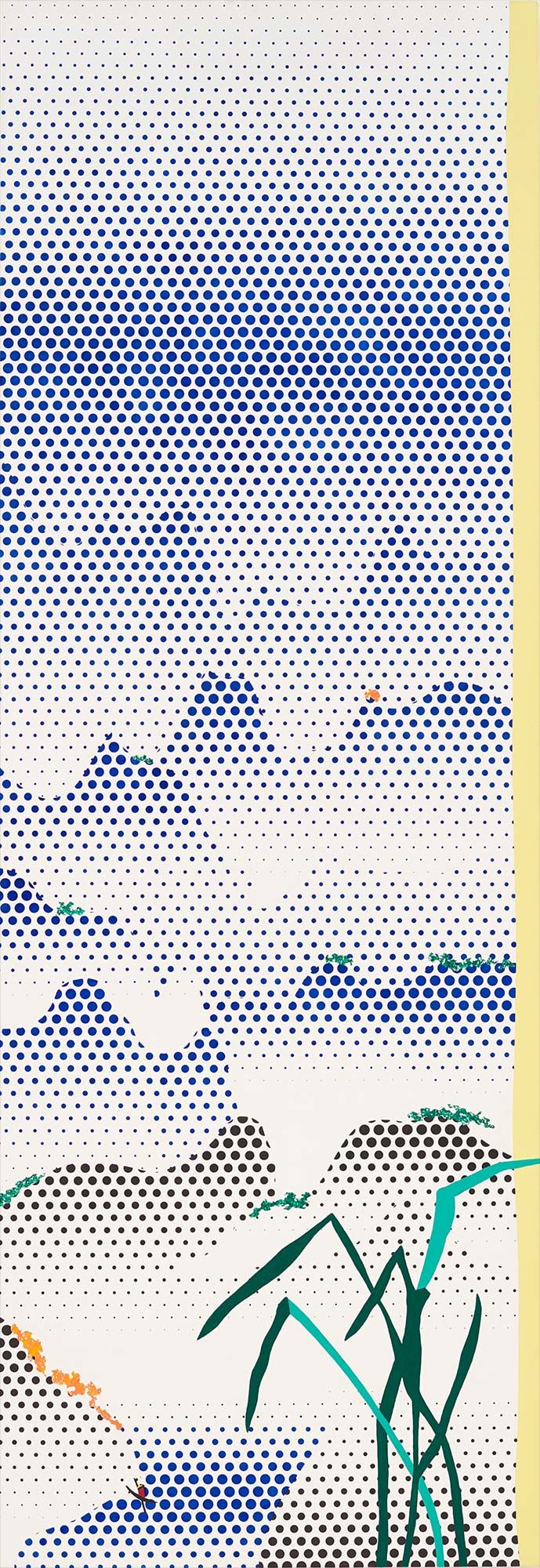 <b>ROY LICHTENSTEIN</b> <i>Landscapes in Chinese Style Series: Landscape With Grass</i>, 1996