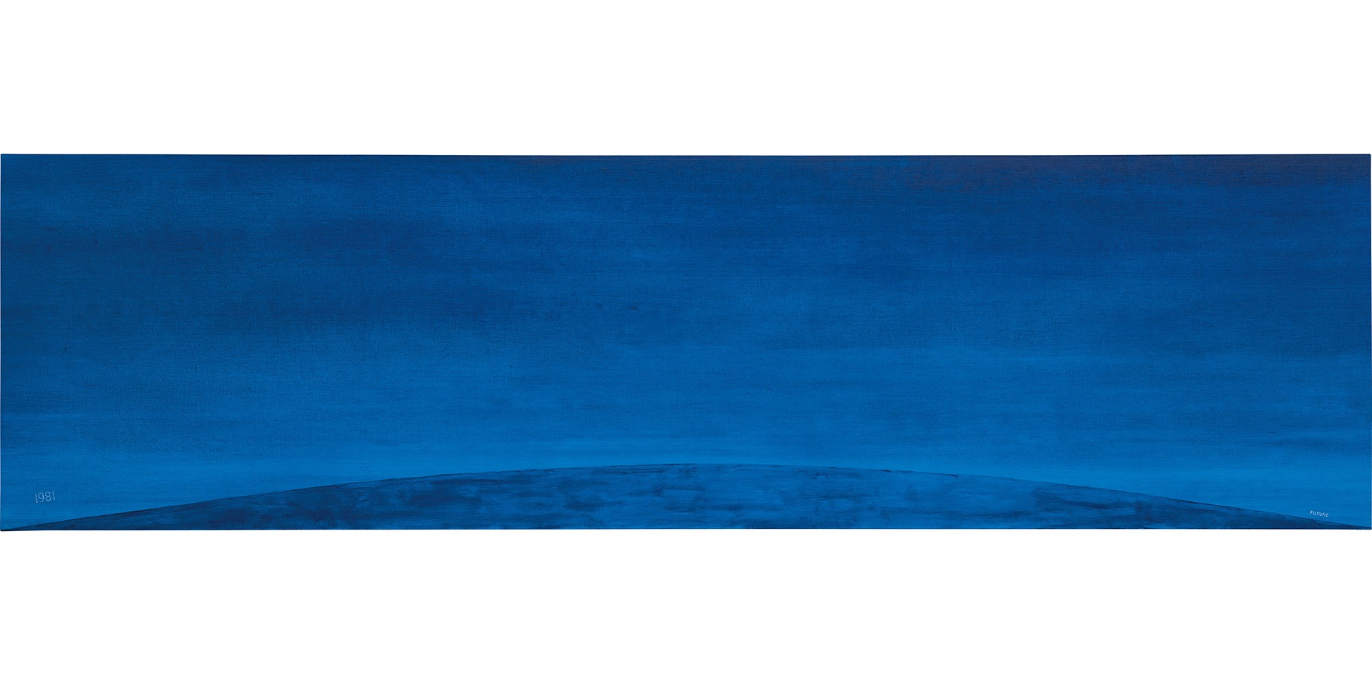 <p><strong>ED RUSCHA </strong><em>1981 - Future</em>, 1980</p>
