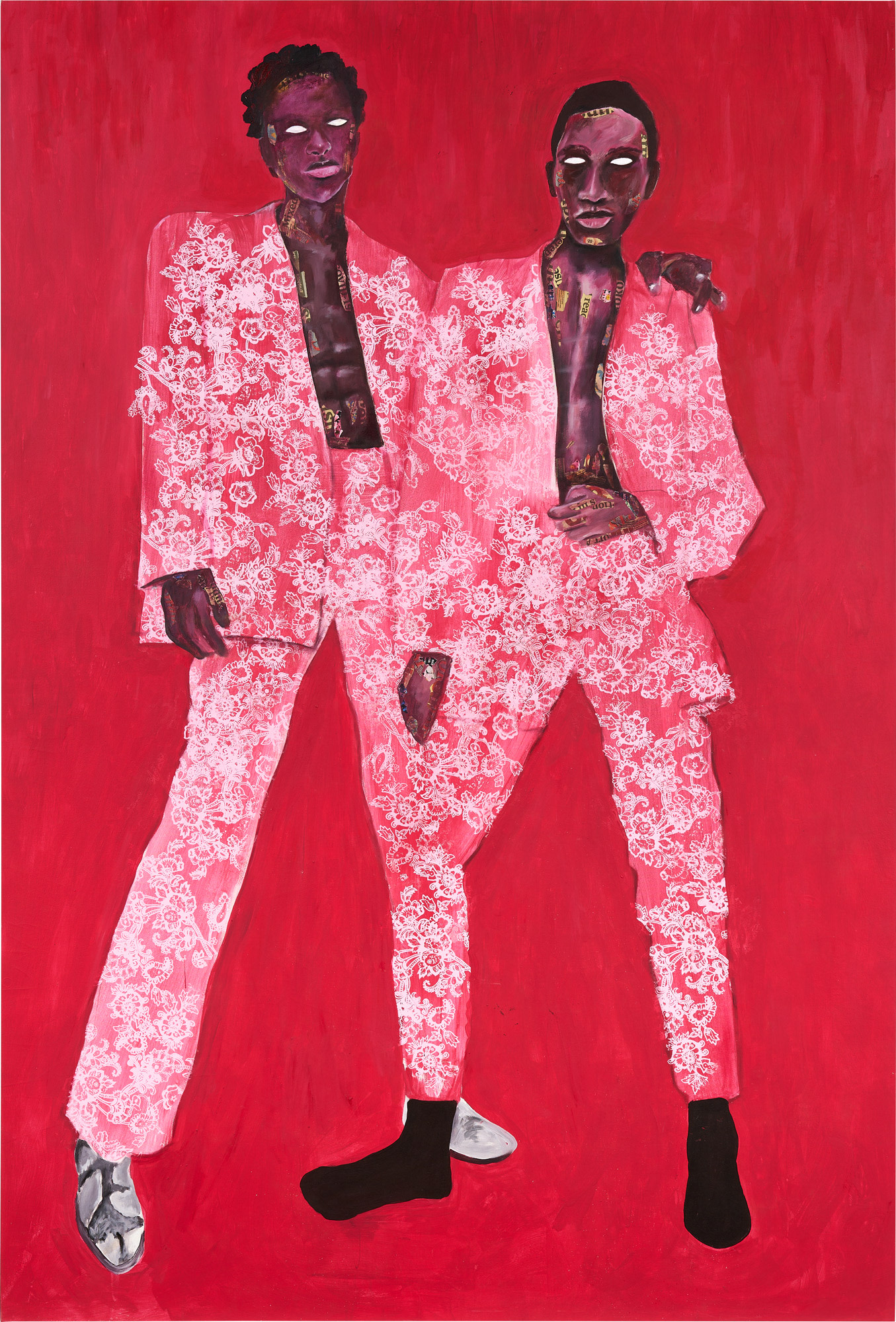 <p><strong>EMMANUEL TAKU</strong> <em>Brothers in Red</em>, 2020</p>