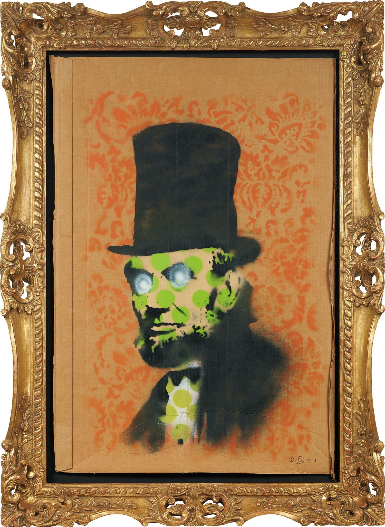 <b>BANKSY<i> </i></b><i>Abe Lincoln</i>, 2008