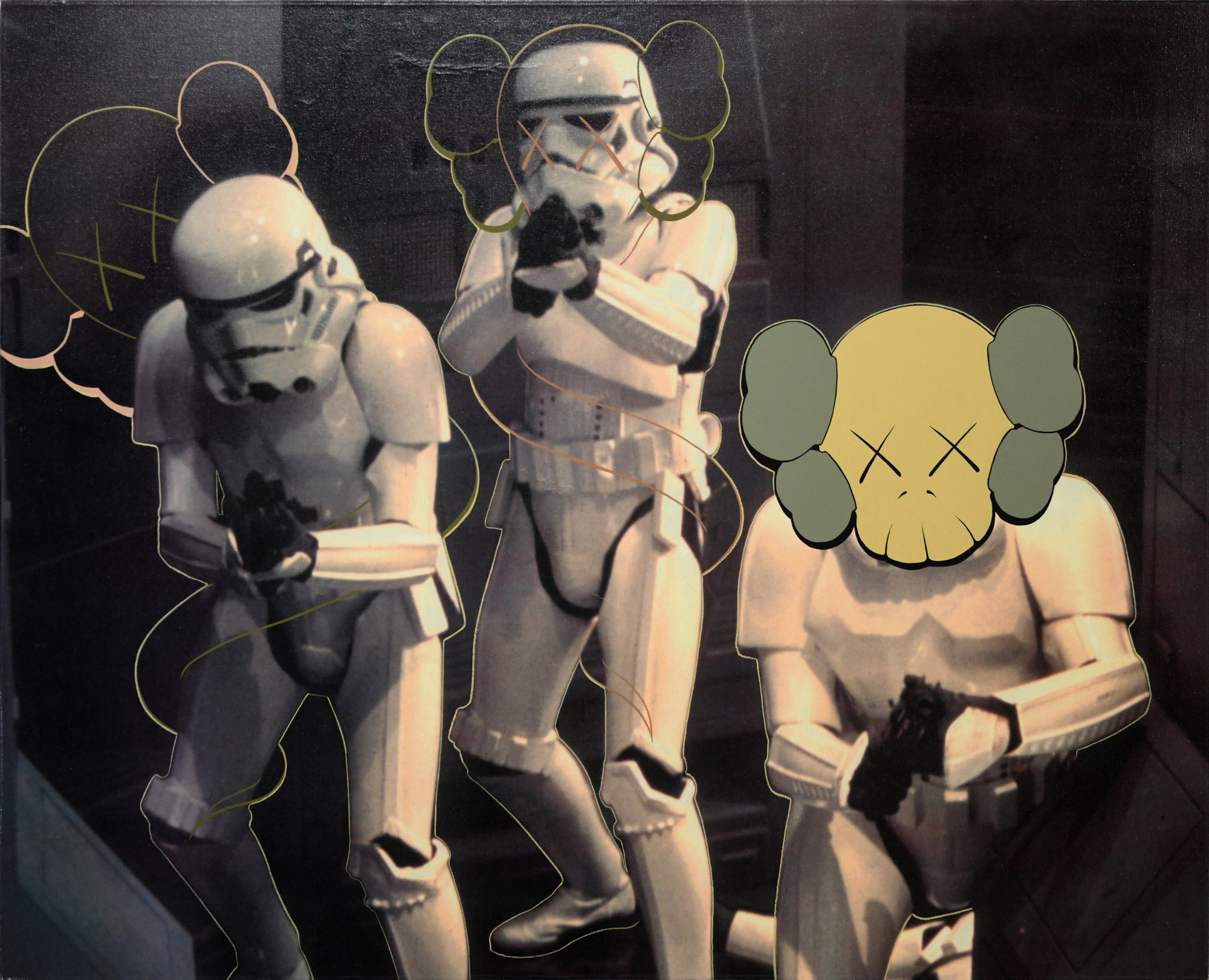 <p><strong>KAWS </strong><em>UNTITLED (STORMTROOPER)</em>, 2000</p>