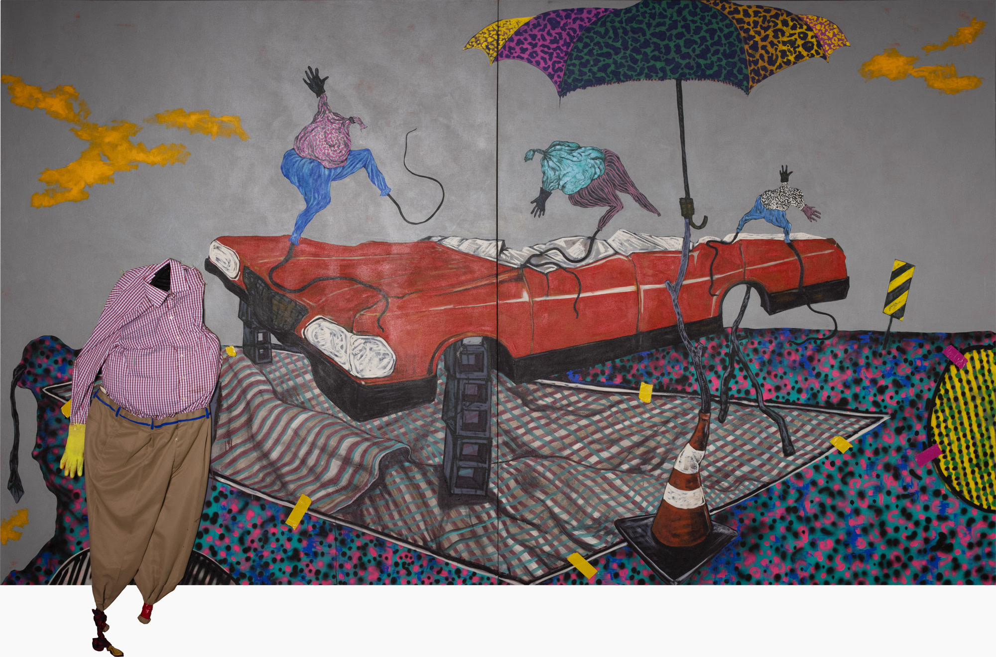 <p><strong>SIMPHIWE NDZUBE</strong> <em>Waiting for Mulungu 3</em>, 2017</p>