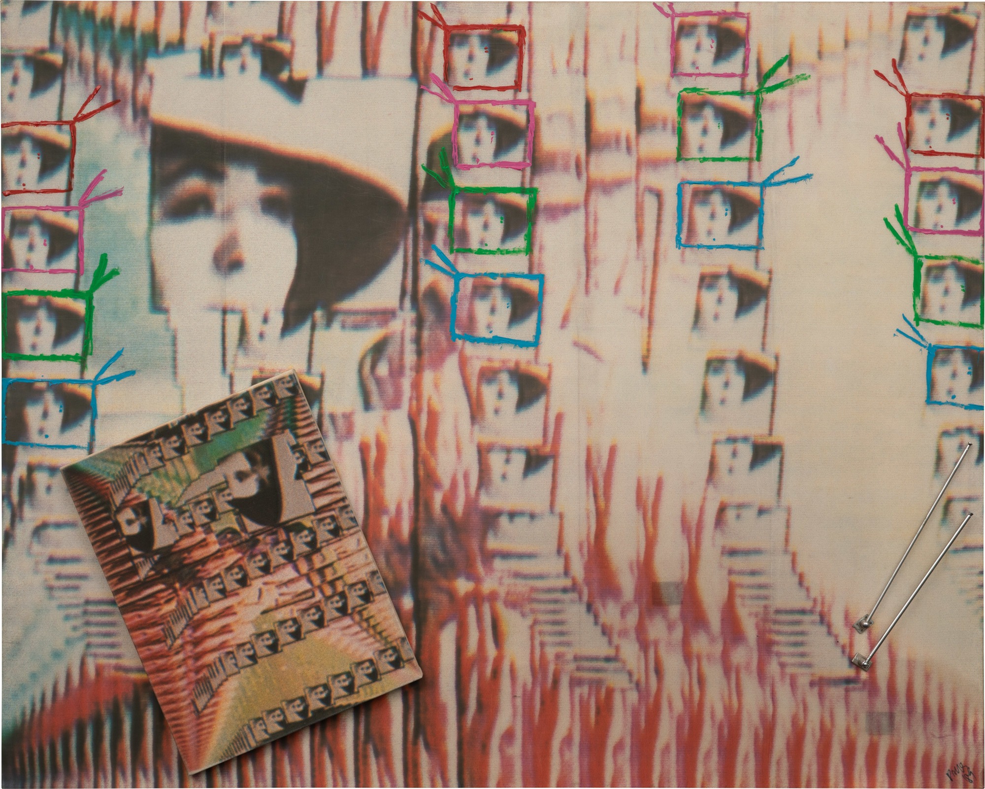 <p><strong>&nbsp;NAM JUNE PAIK<em> </em></strong><em>Ingrid Bergman,</em> 1989</p>
