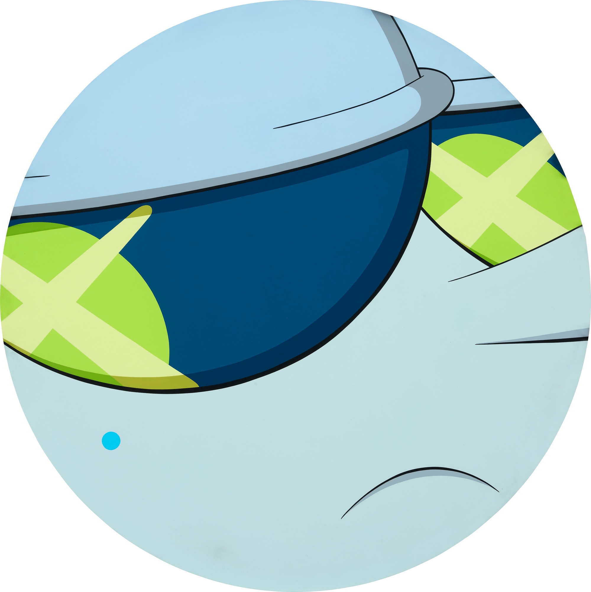 <p><strong>KAWS</strong> <em>GONE AND BEYOND B-9</em>, 2012</p>