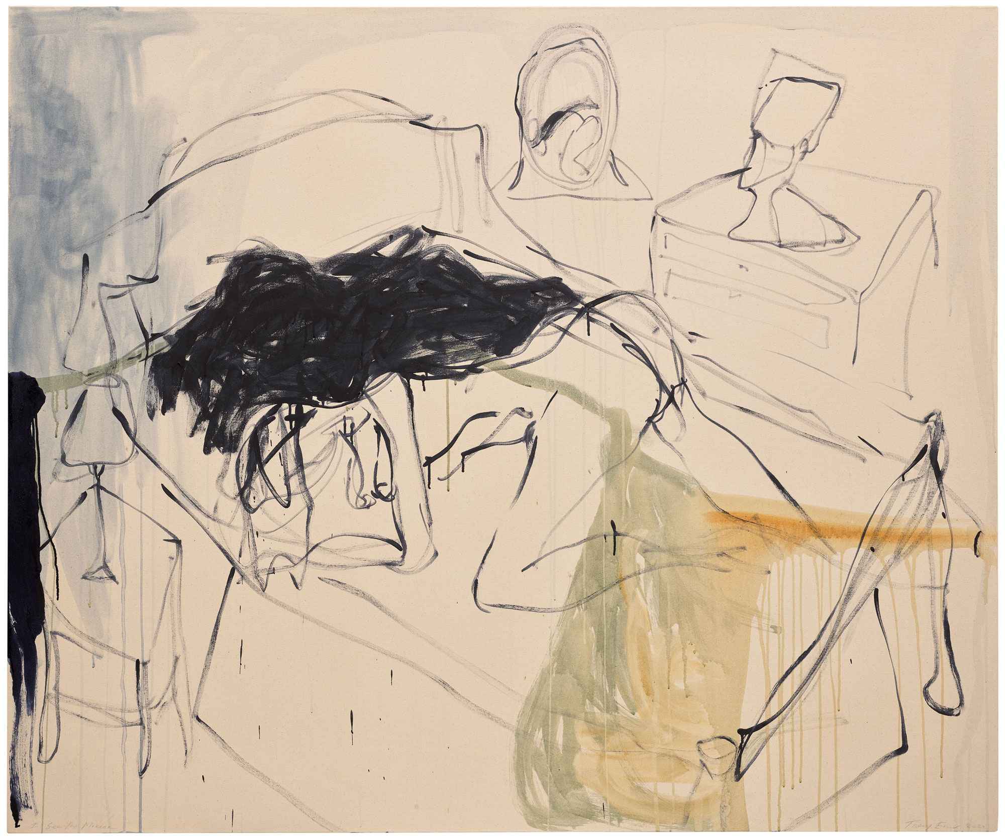 <p><strong>TRACEY EMIN</strong> <em>I See the Mirror</em>, HK$3,500,000–4,500,000</p>