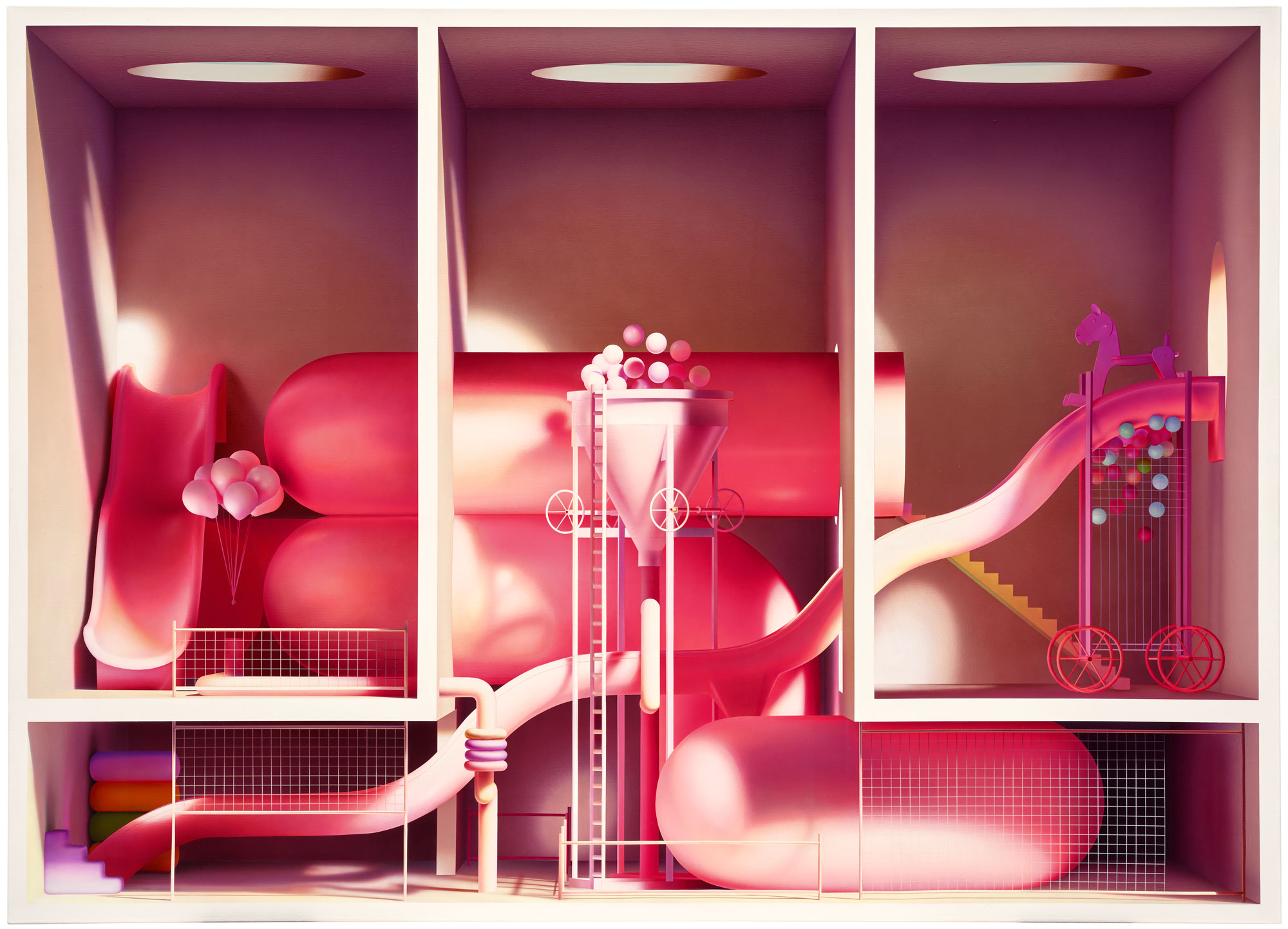 <p><strong>MEHDI GHADYANLOO</strong> <em>The Unreachable Beauties</em>, HK$800,000-1,500,000</p>
