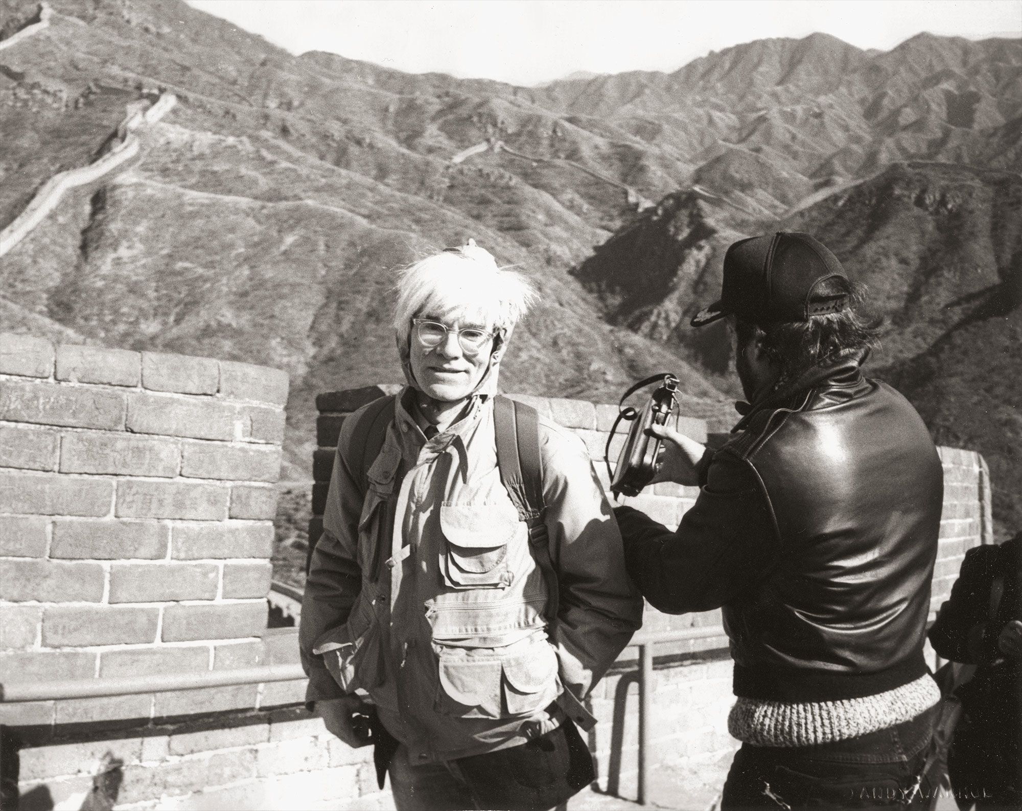 <b>ANDY WARHOL </b><i>Andy Warhol at the Great Wall</i>, 1982