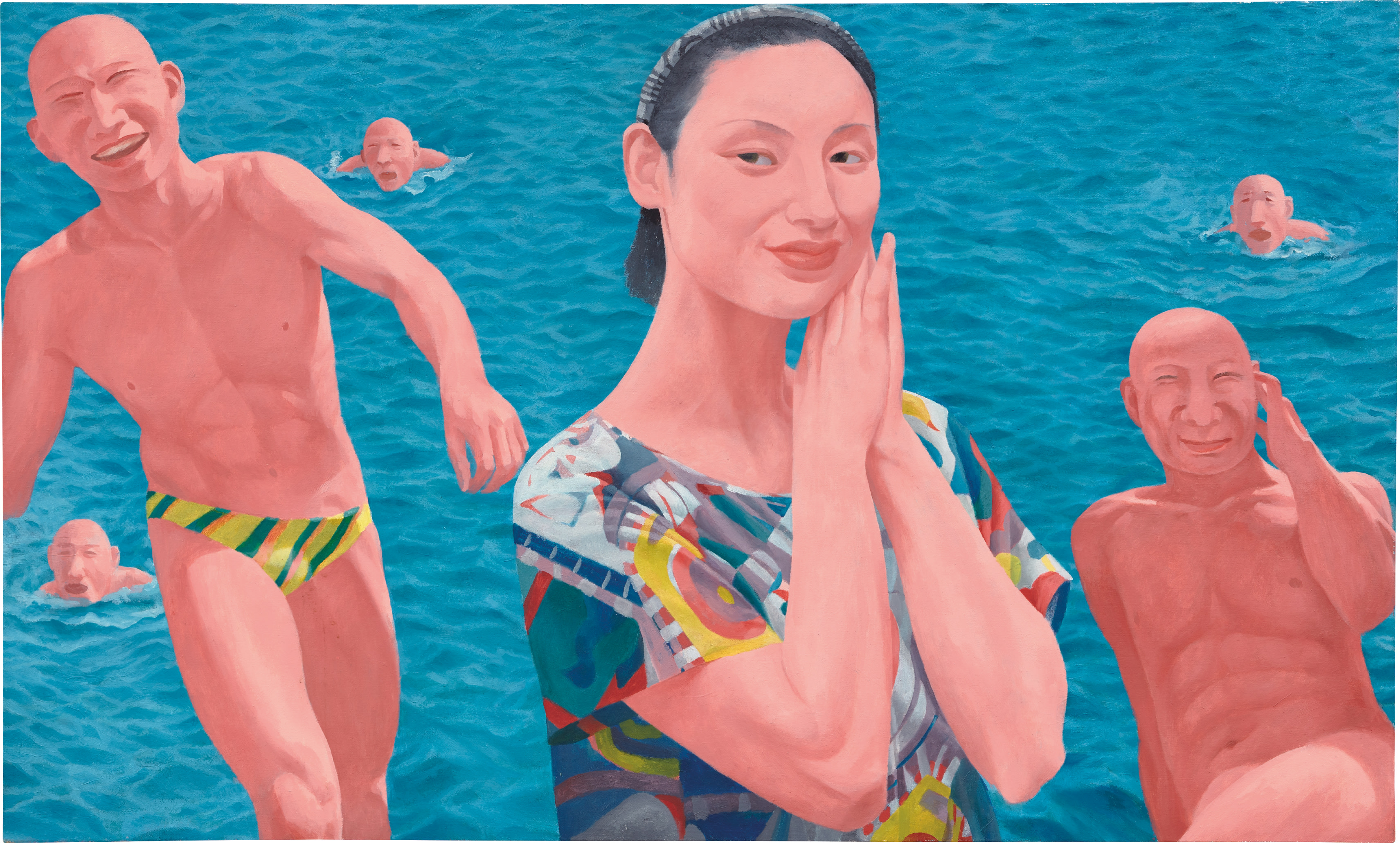<b>FANG LIJUN </b><i>Series 2 No.10</i>, 1992-1993