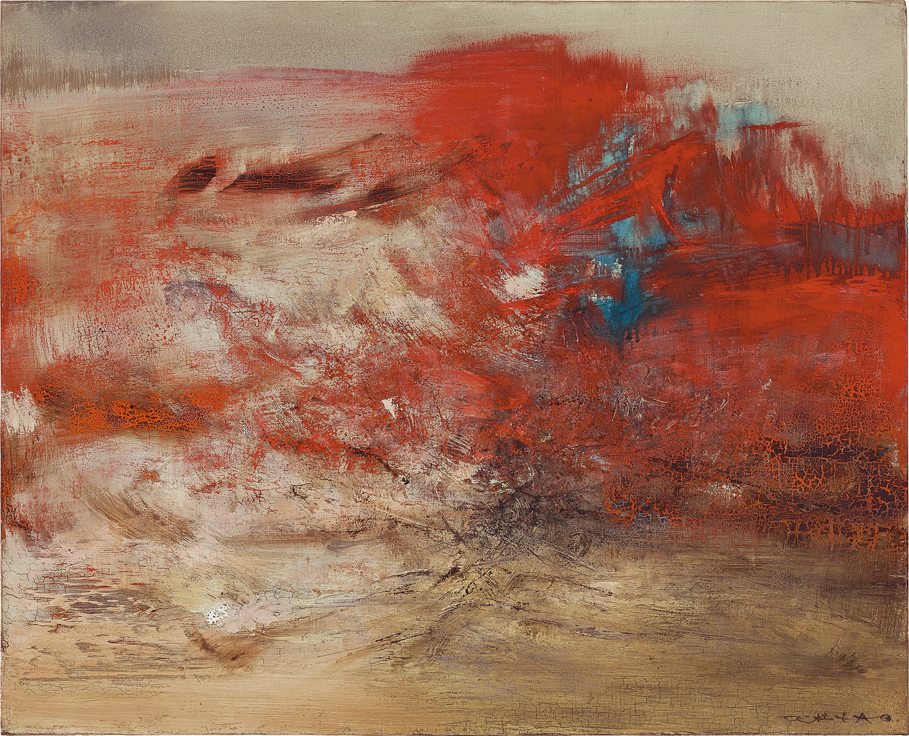 <p><strong>ZAO WOU-KI </strong><em>29.05-31.10.68</em>, 1968</p>