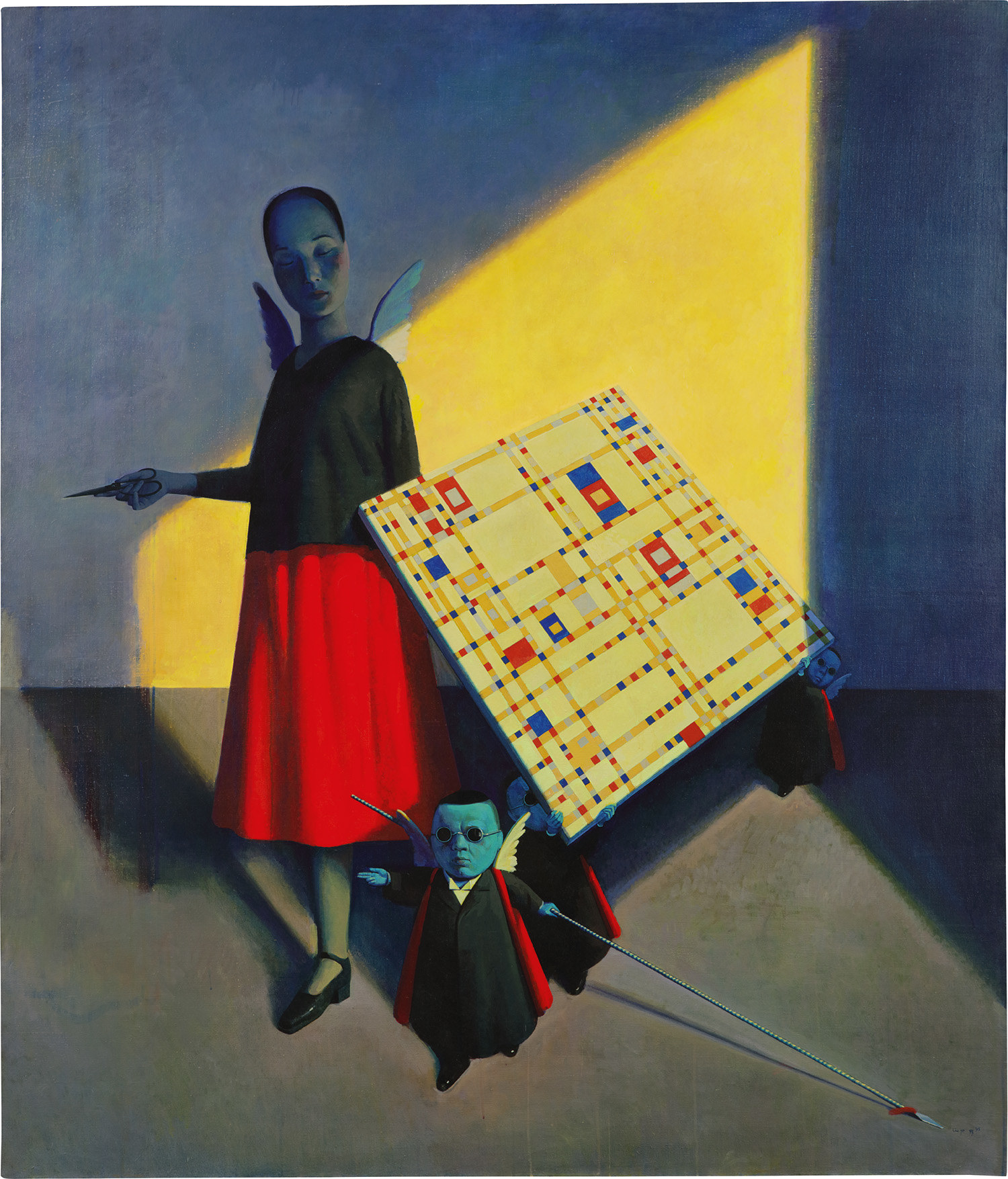 <p><strong>LIU YE </strong><em>She Isn't Afraid of Mondrian</em>, 1995</p>