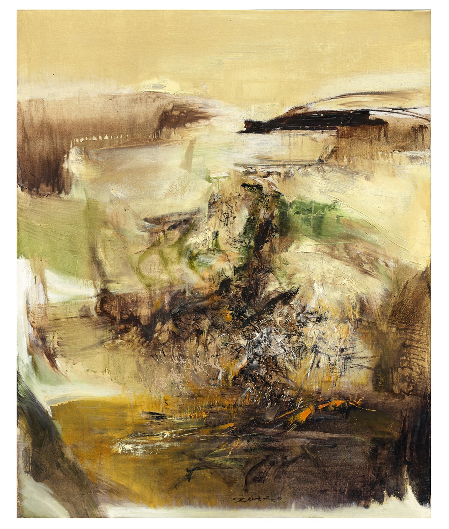 <p><strong>ZAO WOU-KI</strong> <em>14.06.73</em>, 1973 &copy; 2020, ProLitteris, Zurich&nbsp;</p>
