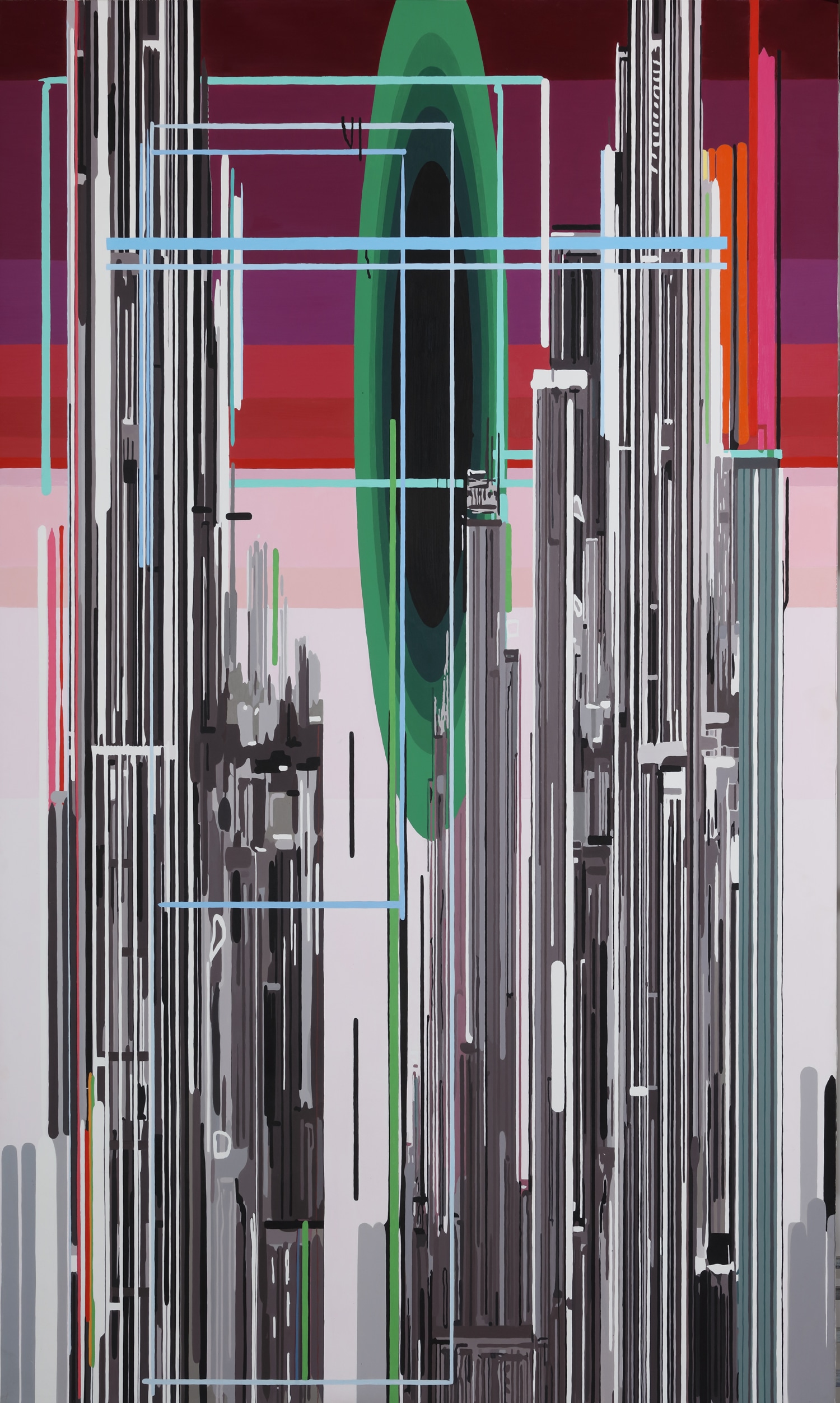 <p><strong>LIU WEI</strong><em> Purple Air IV-4</em>, 2007&nbsp;</p>
