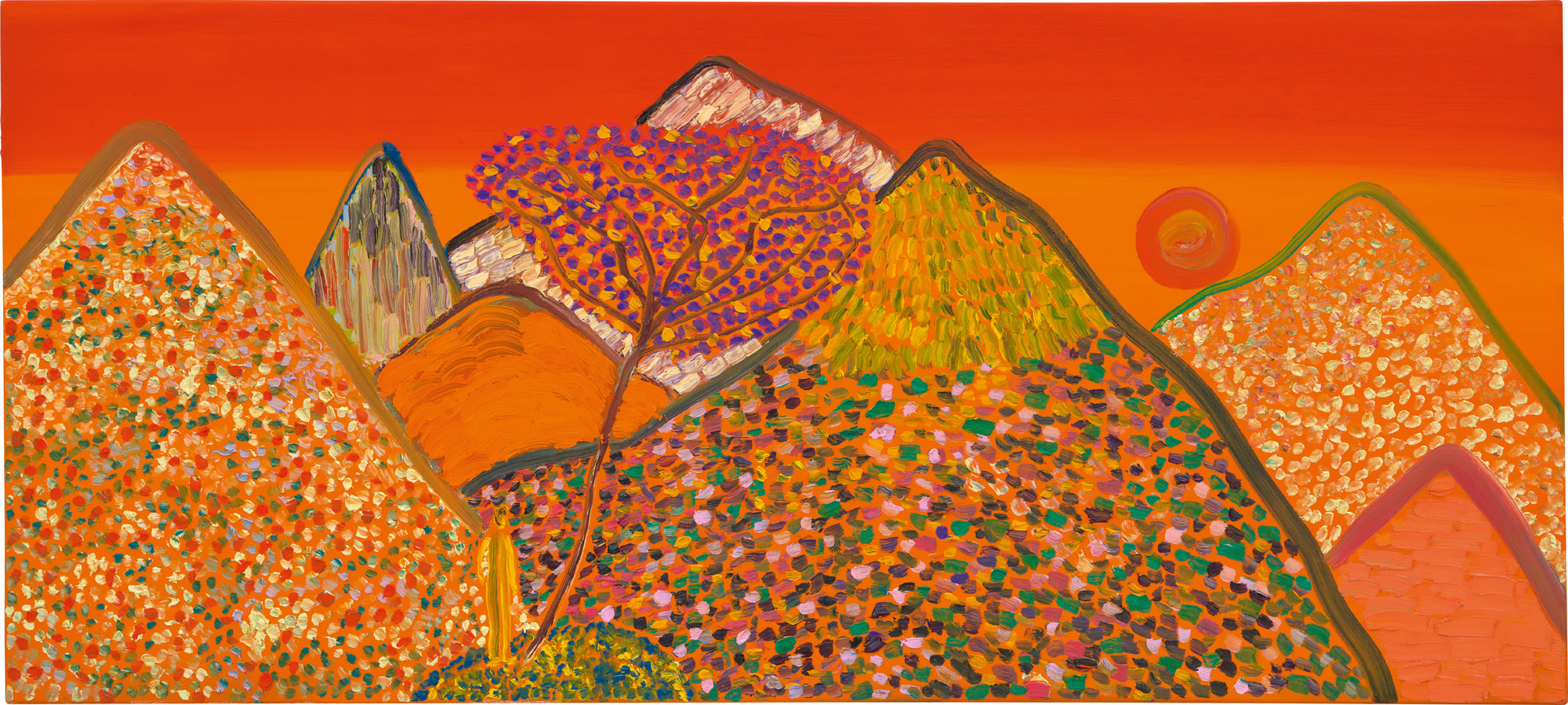 <p><strong>MATTHEW WONG </strong><em>Far Away Eyes</em>, 2017 &copy; 2021 Matthew Wong Foundation / Artists Rights Society (ARS), New York&nbsp;</p>
