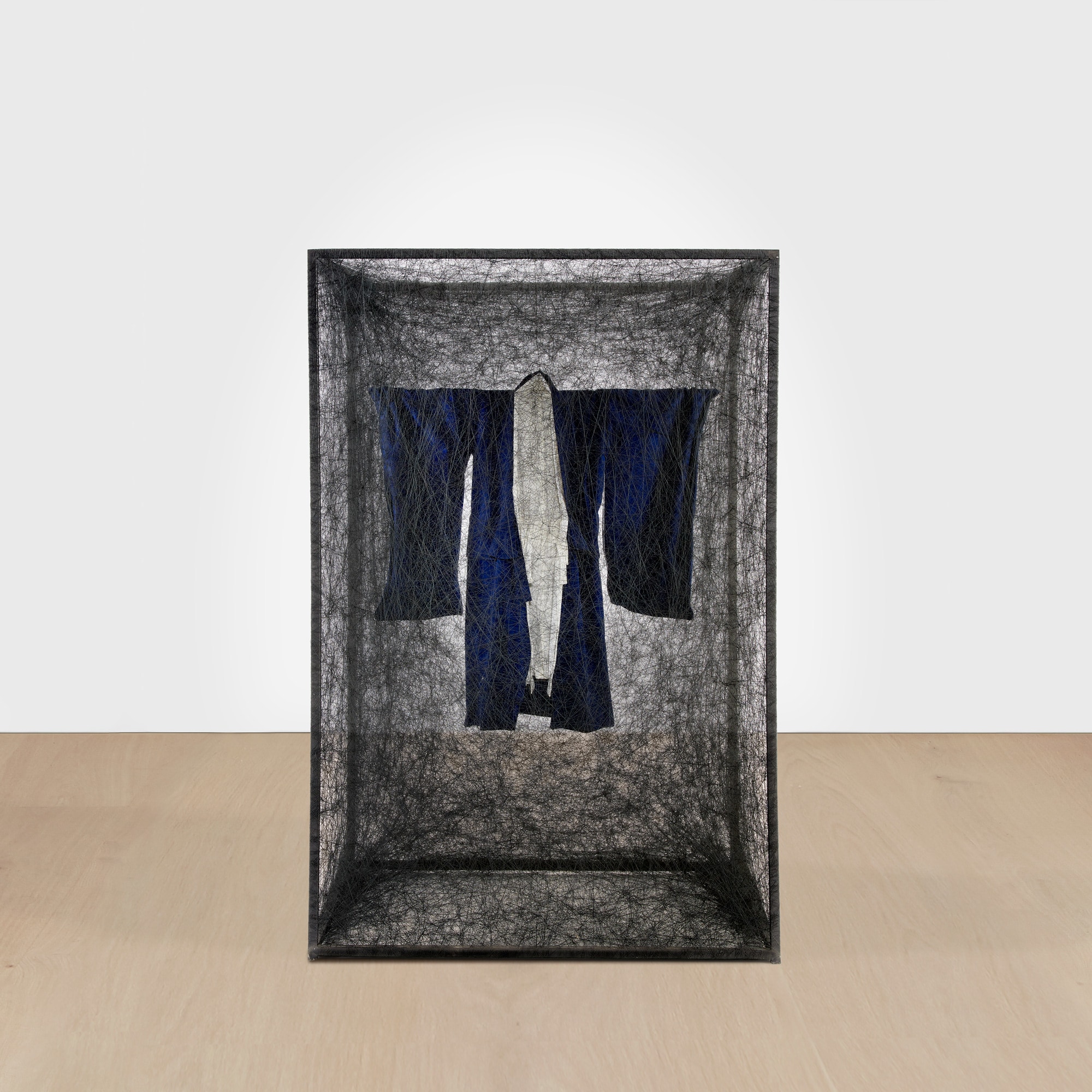 <p><strong>CHIHARU SHIOTA</strong> <em>State of Being (Boy’s Kimono)</em>, 2013 </p>