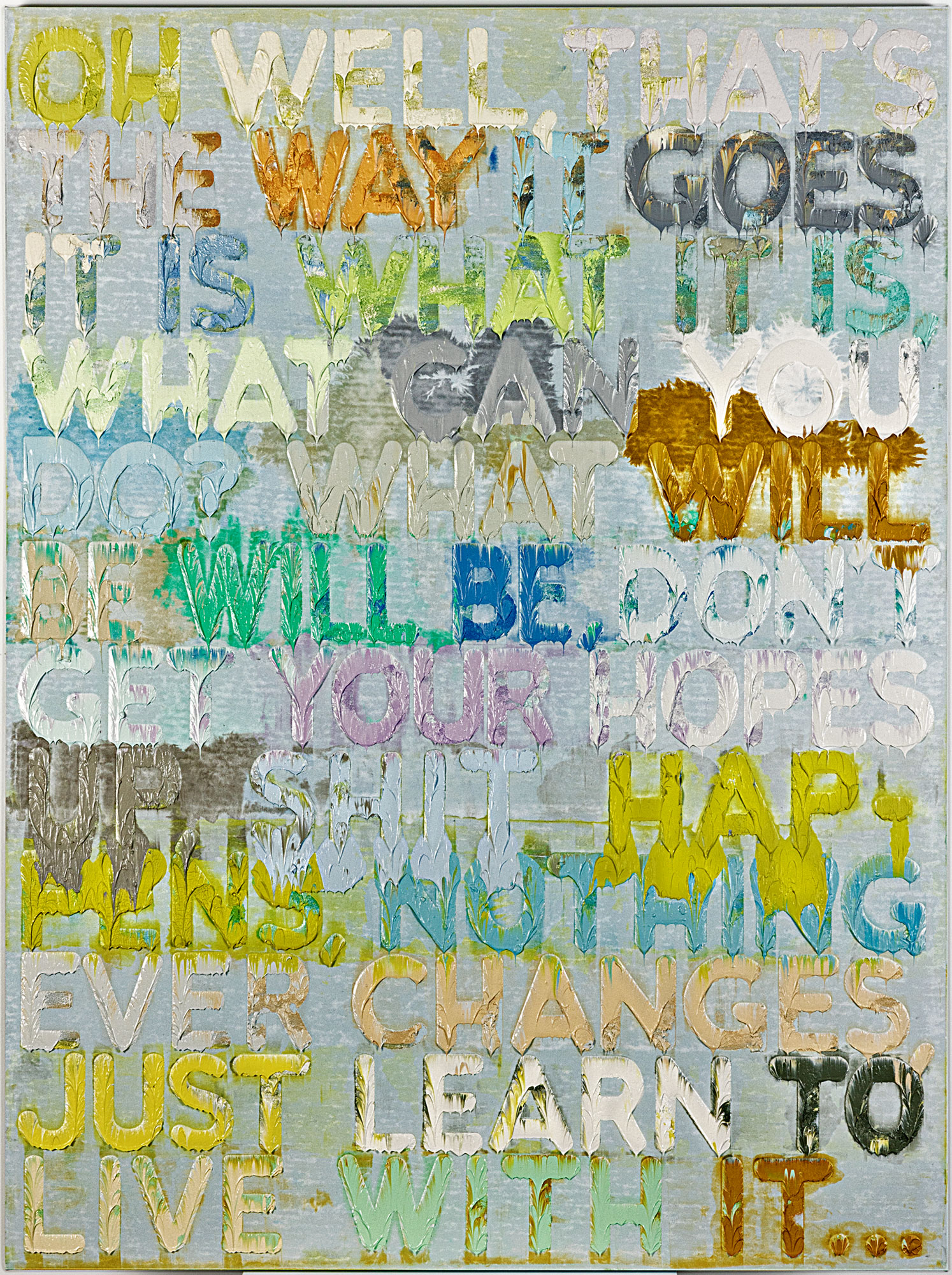 <p><strong>MEL BOCHNER</strong> <em>Oh Well</em>, 2012</p>
