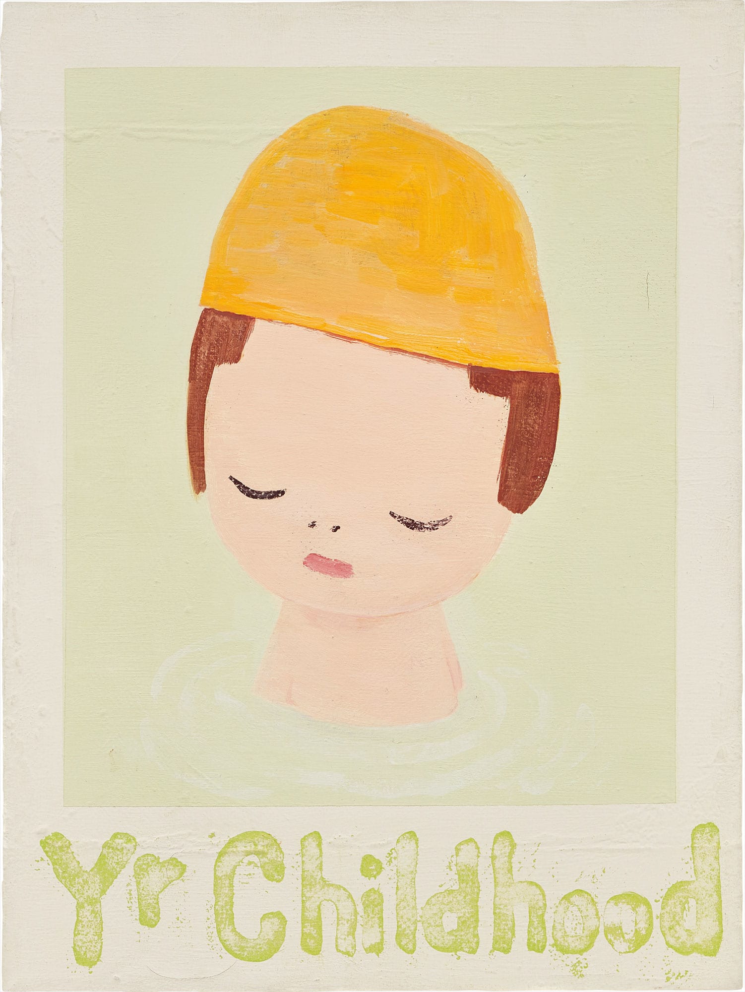 <b>YOSHITOMO NARA</b> <i>Remember Your Childhood Days</i>, 1995<br />
